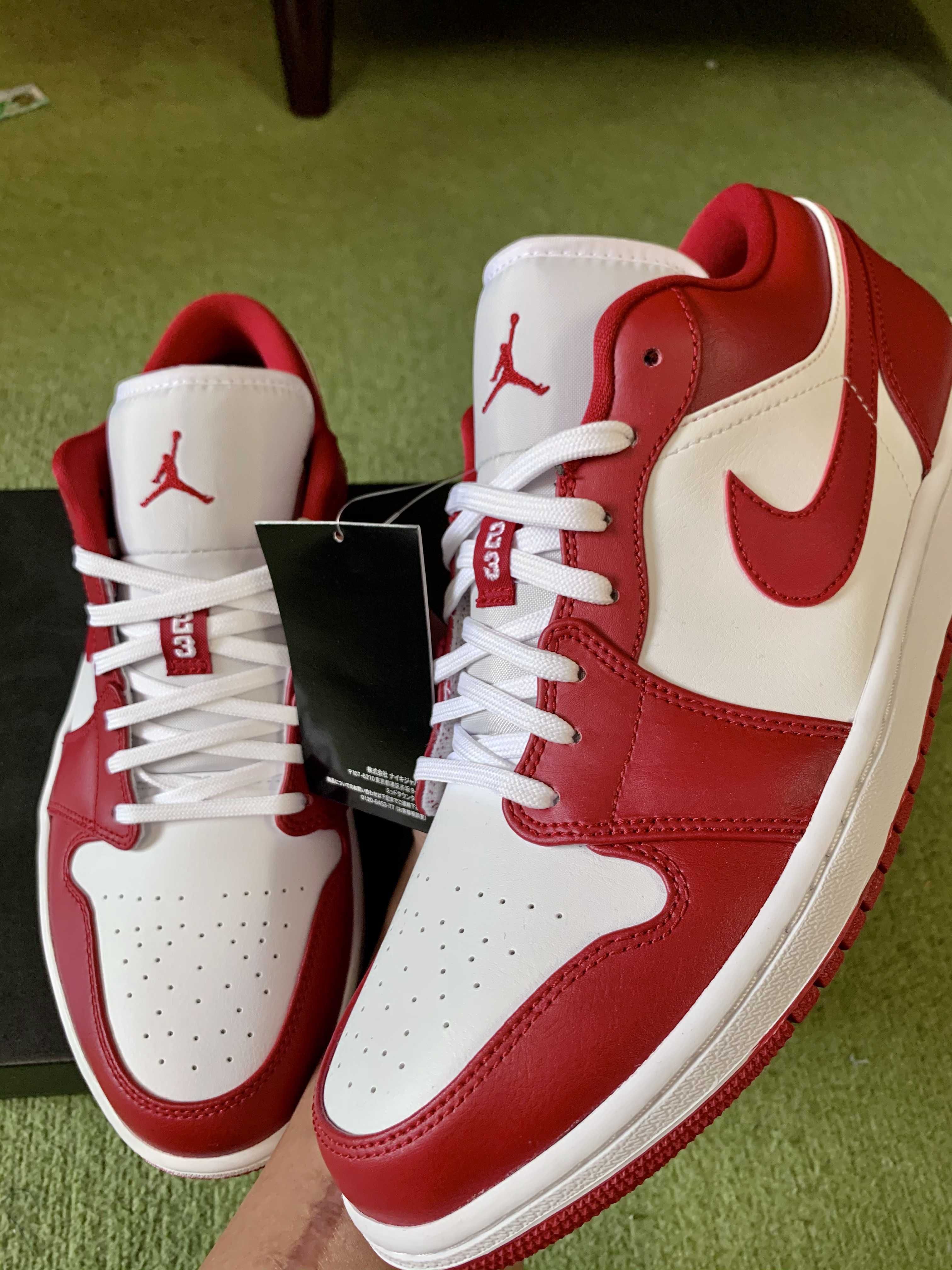 Nike Air Jordan 1 Low "Gym Red/White"