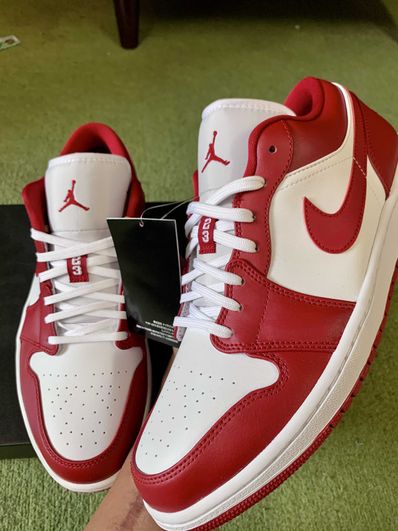 Nike Air Jordan 1 Low "Gym Red/White"