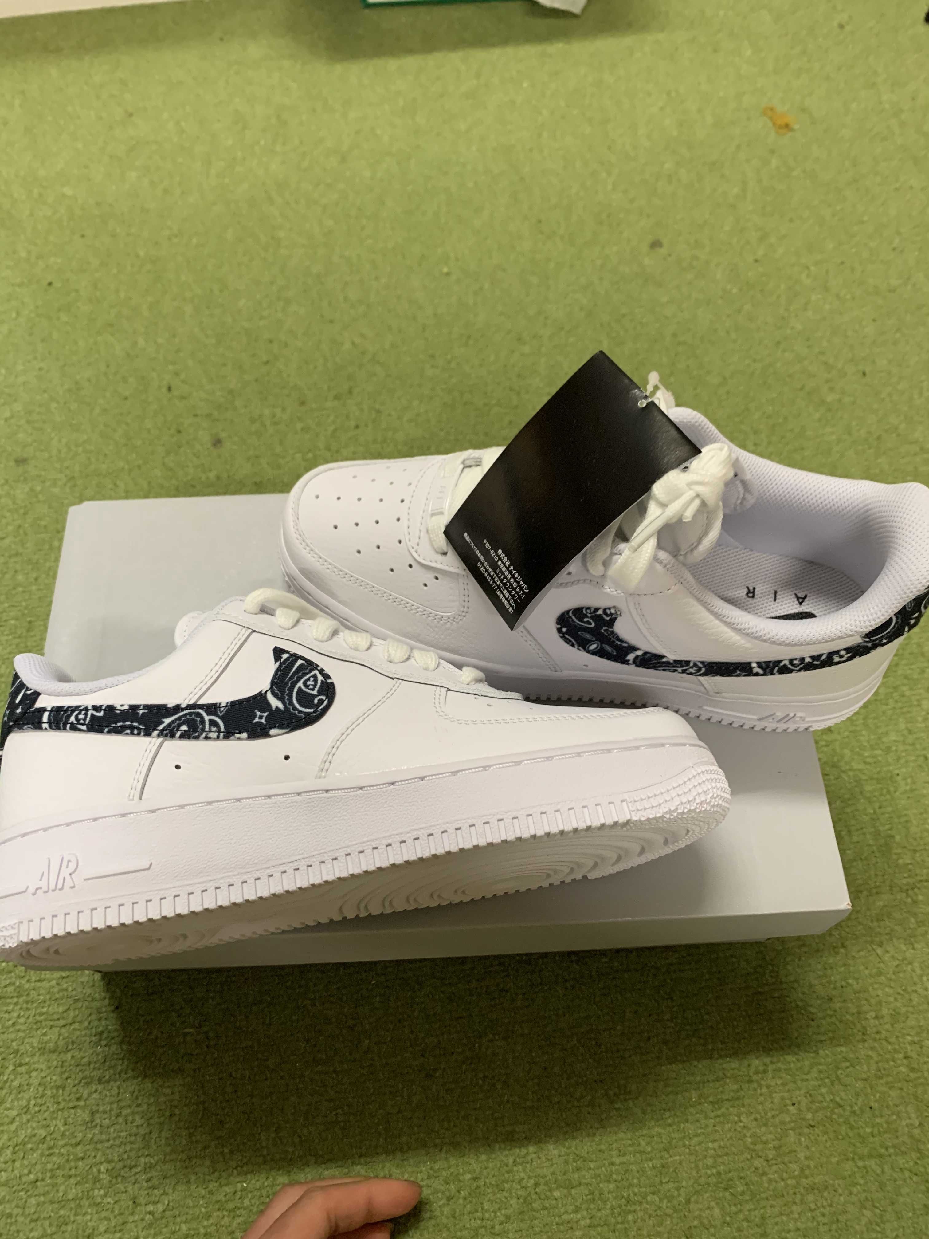 Nike Women's Air Force 1 Low '07 Essential "Black Paisley"