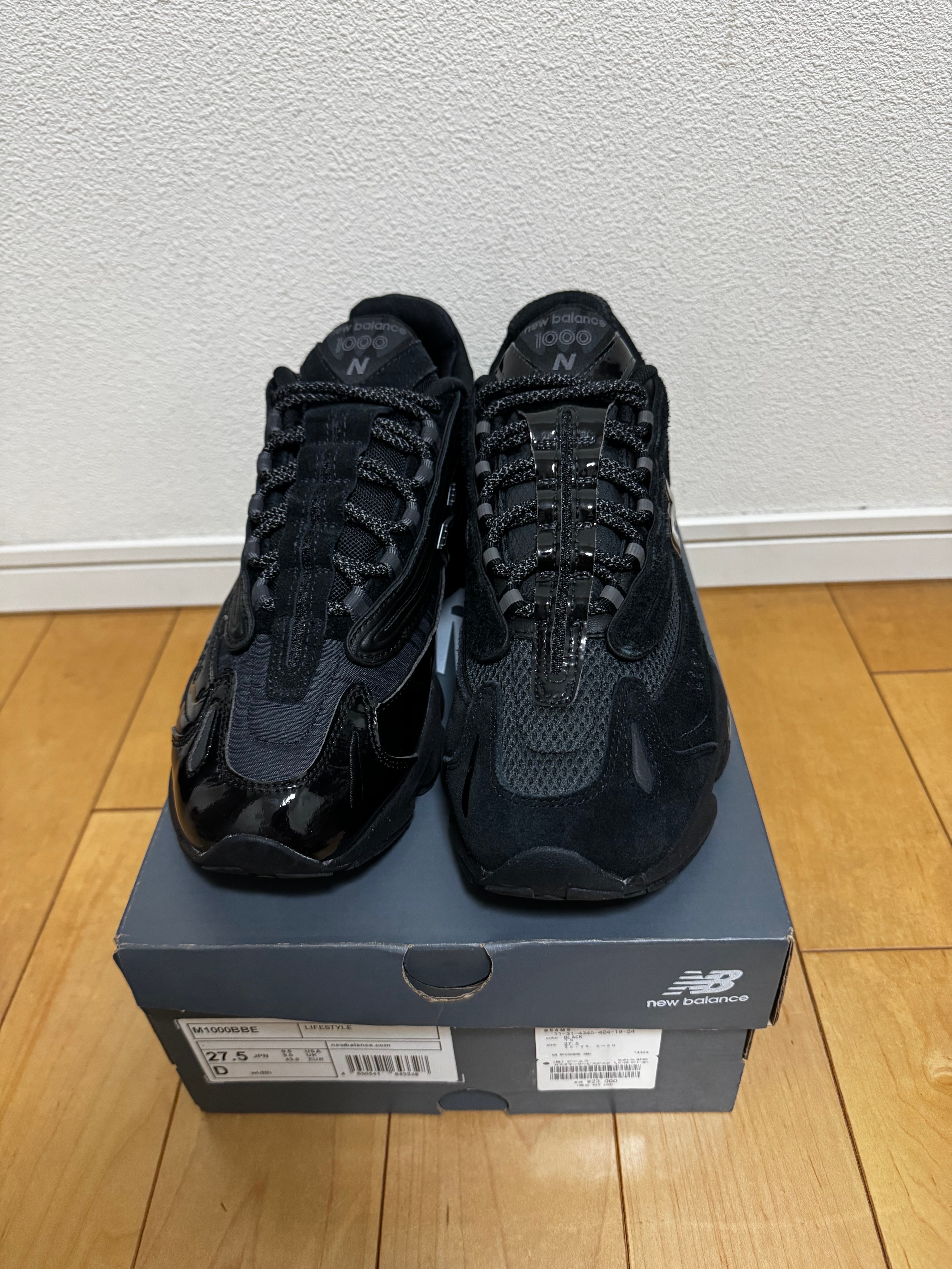 New Balance 1000 "Black" (BEAMS Exclusive)