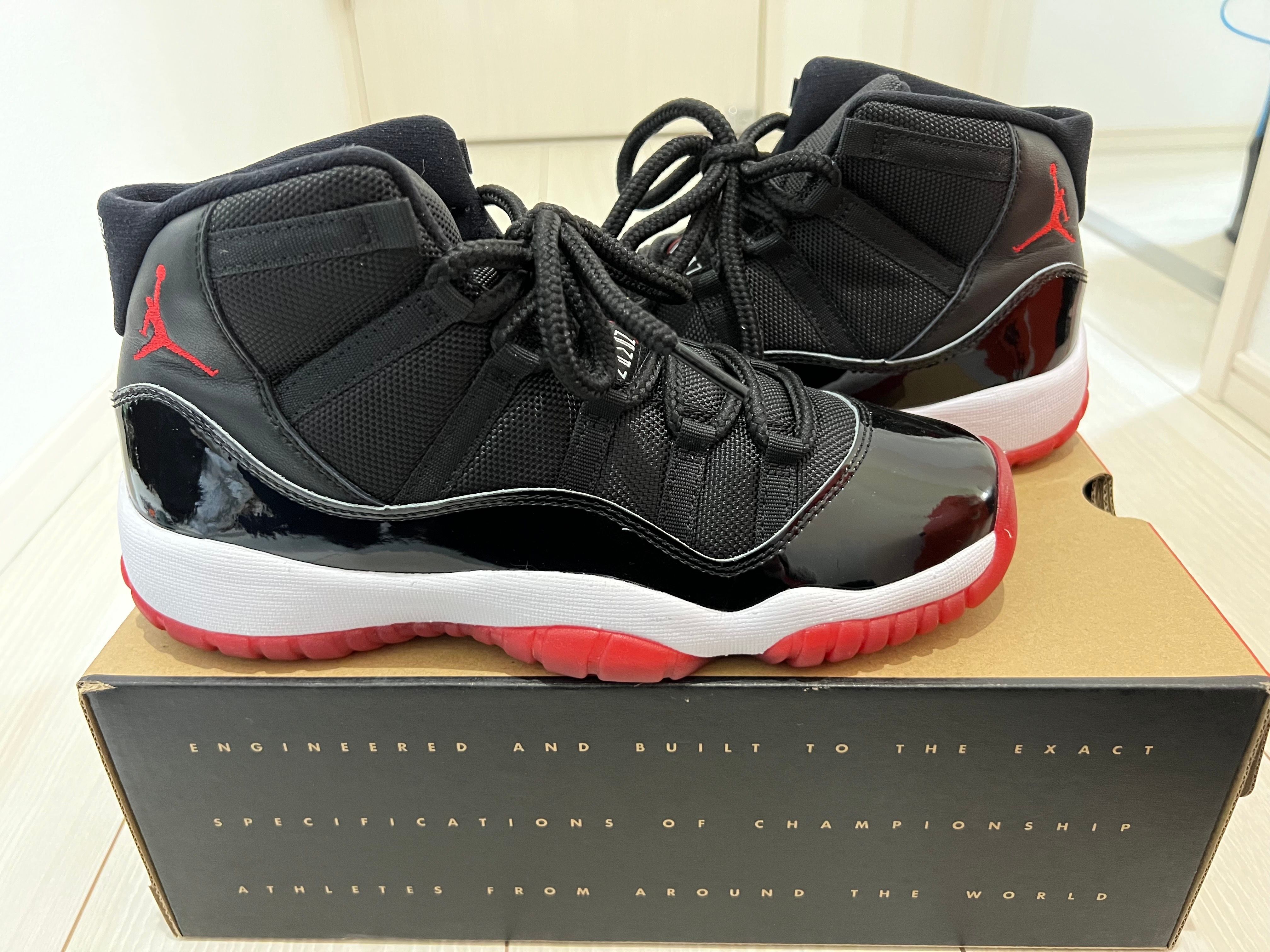 NIKE AIR JORDAN 11 RETRO GS "BRED"