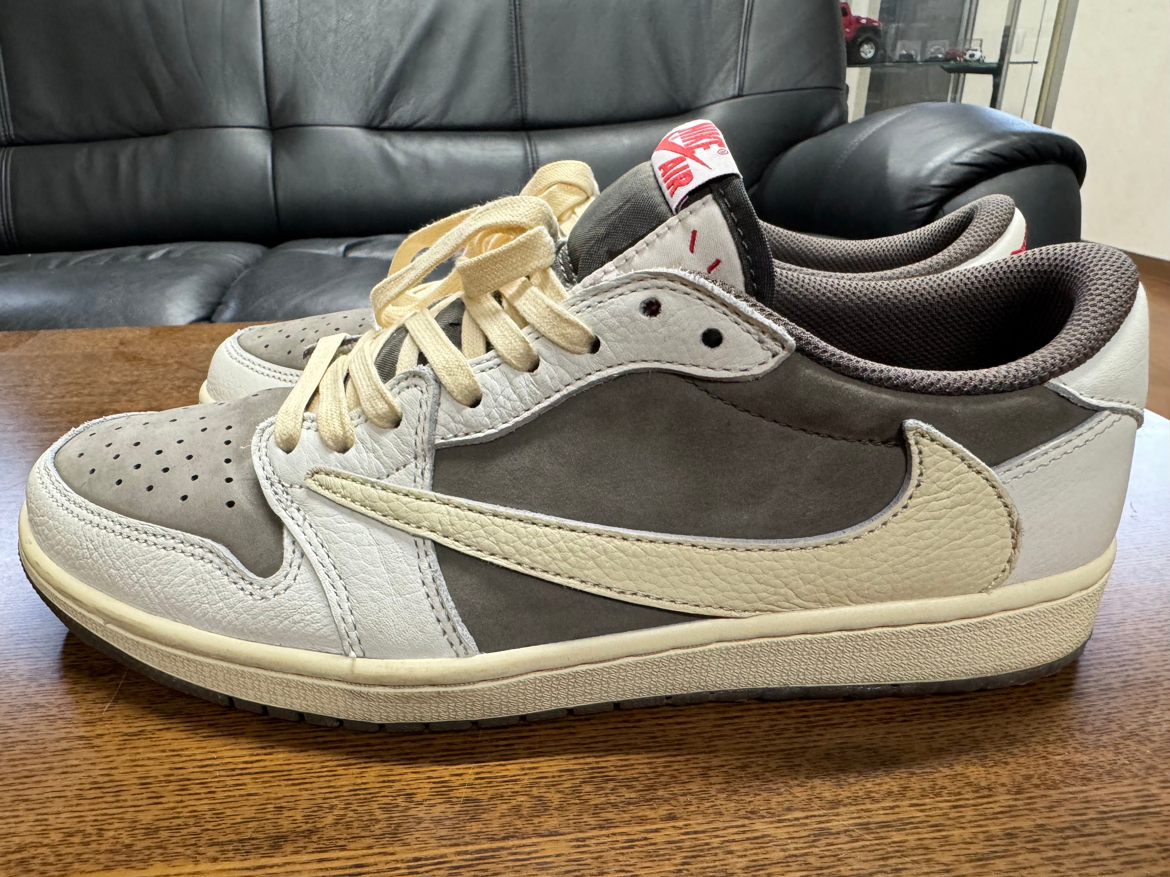 Travis Scott × Nike Air Jordan 1 Low OG SP "Reverse Mocha/Sail and Ridgerock"