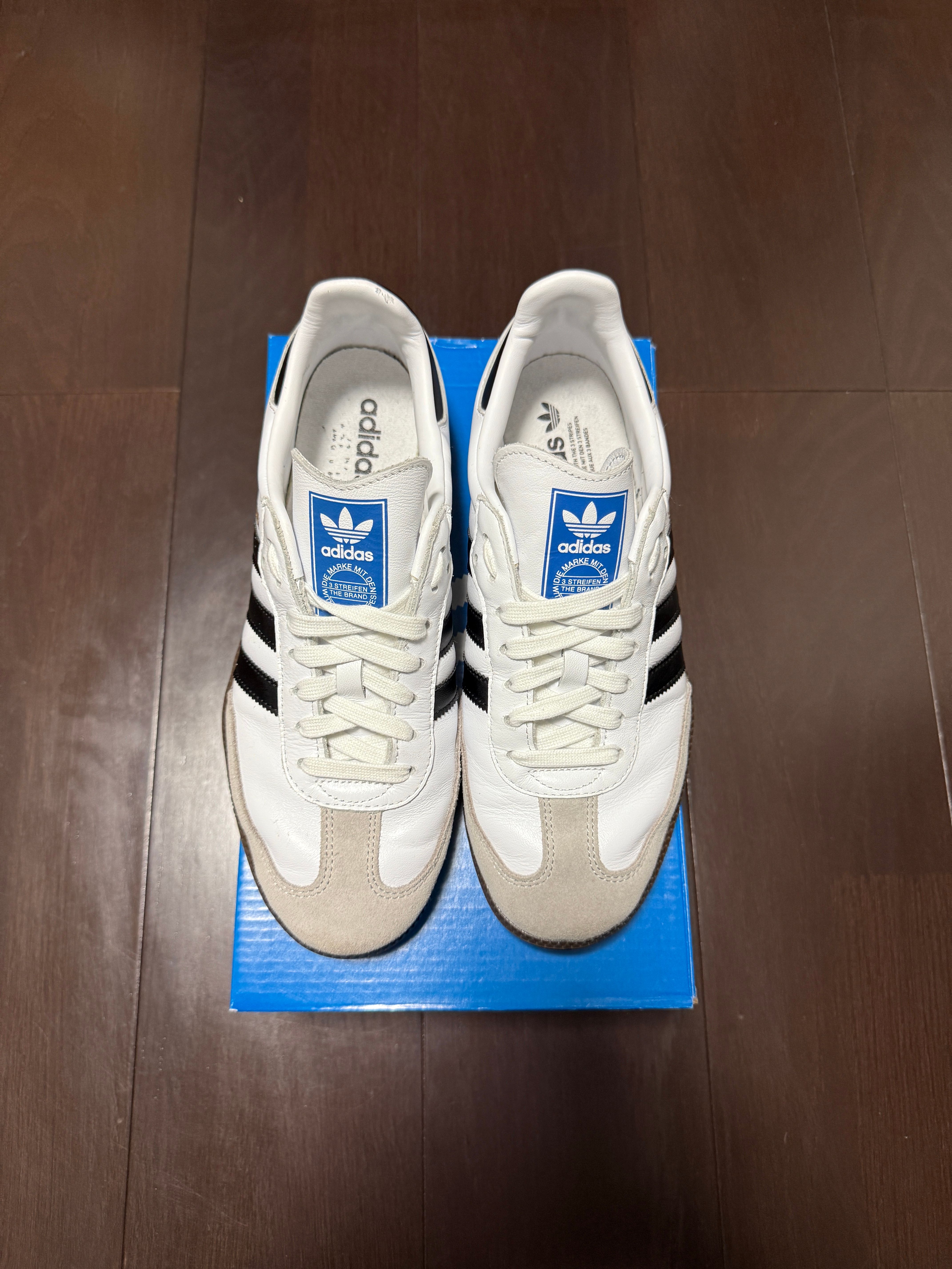 adidas Samba OG "Cloud White/Core Black/Clear Granite"