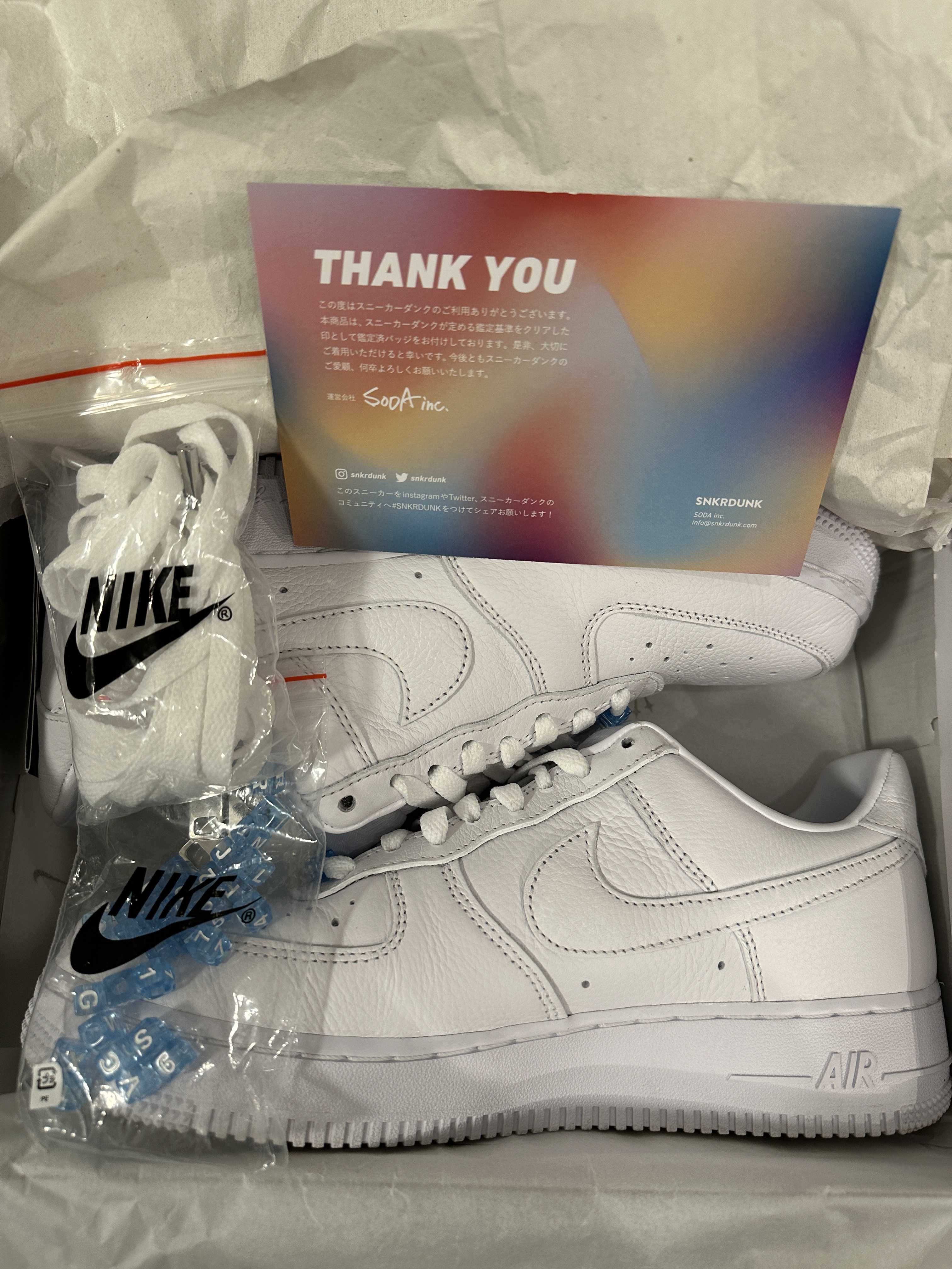Drake NOCTA × Nike Air Force 1 Low "Love You Forver/White"