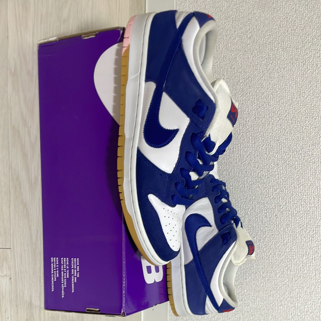 Nike SB Dunk Low "Los Angeles Dodgers/Deep Royal Blue"