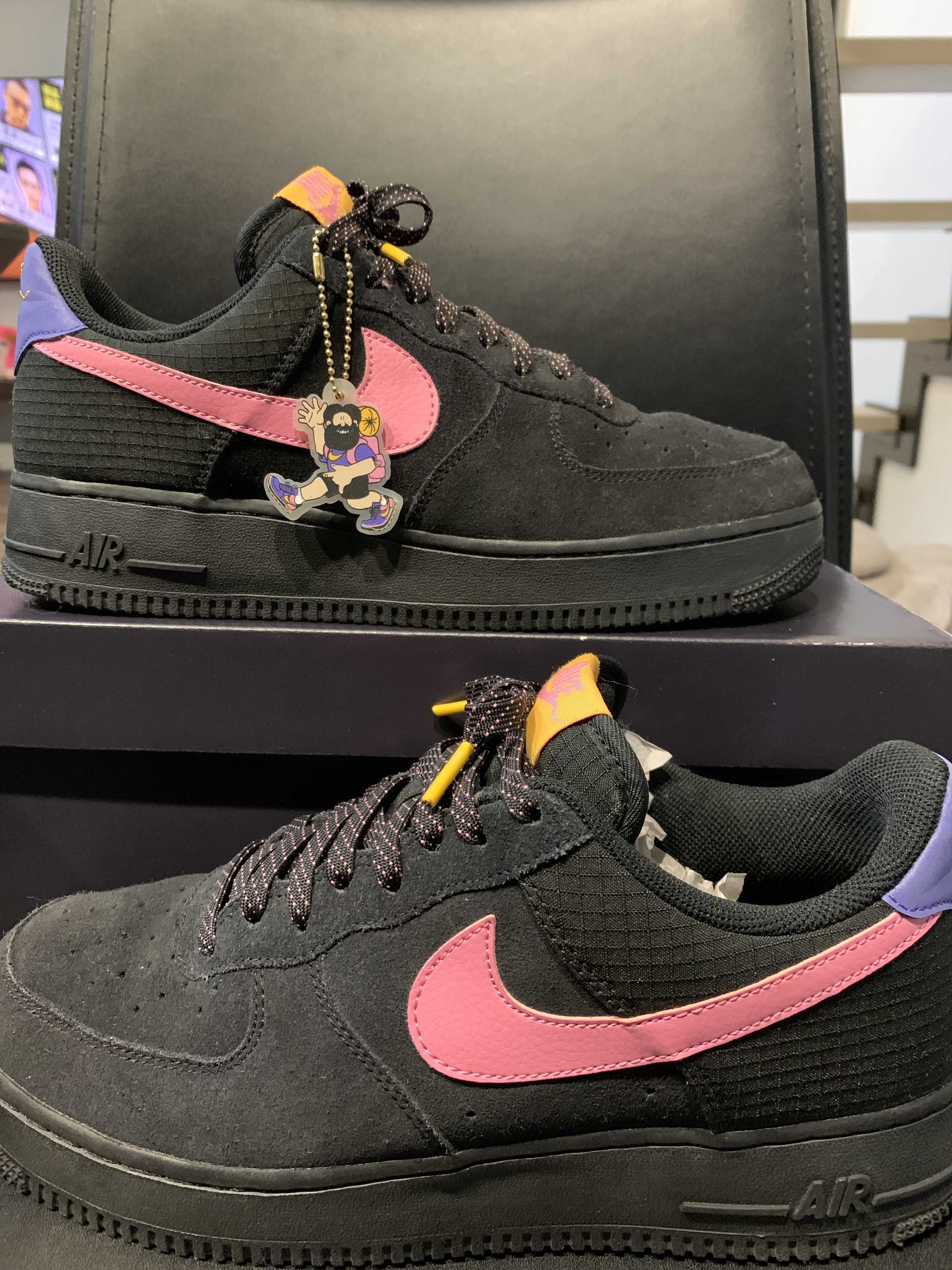 Nike Air Force 1 Low '07 LV8 2 "Black"