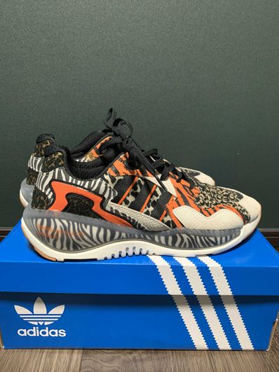 atmos × adidas ZX Alkyne "Crazy Animal/Safari"
