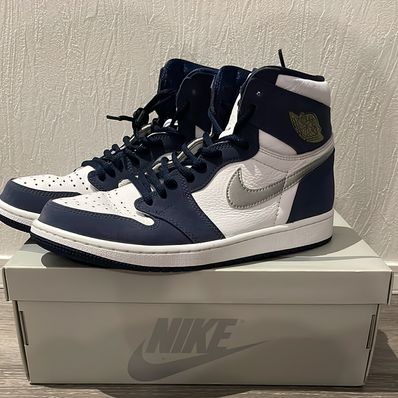 Nike Air Jordan 1 High OG CO.JP "White/Midnight Navy" (2020)(ブリーフケースなし)