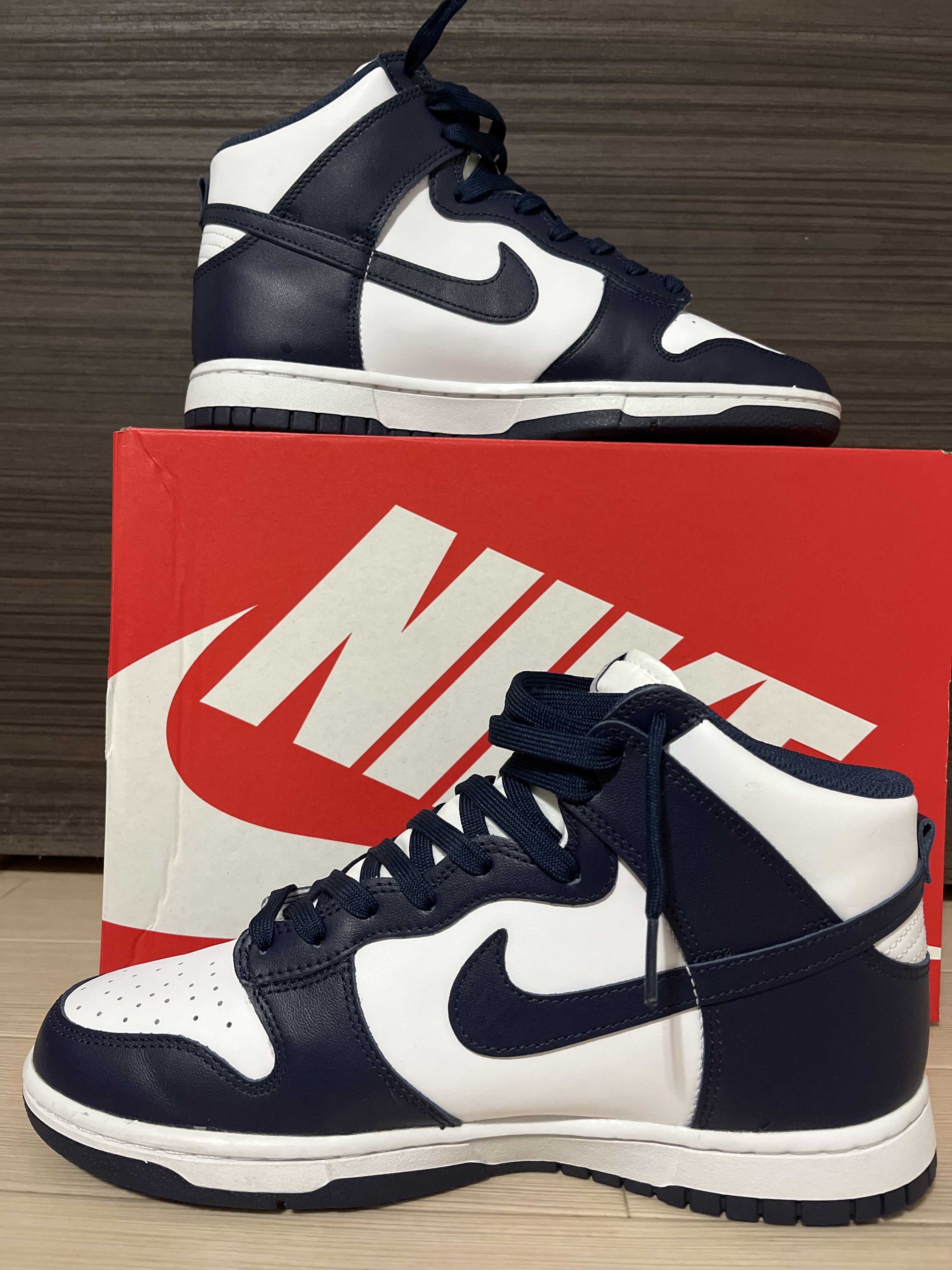 Nike Dunk High "Championship Navy"