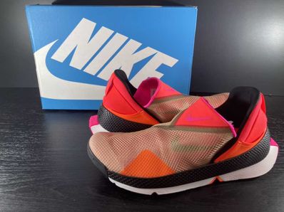 NIKE GO FLYEASE "BRIGHT CRIMSON/PINK BLAST-LIGHT SOFT PINK-BLACK"