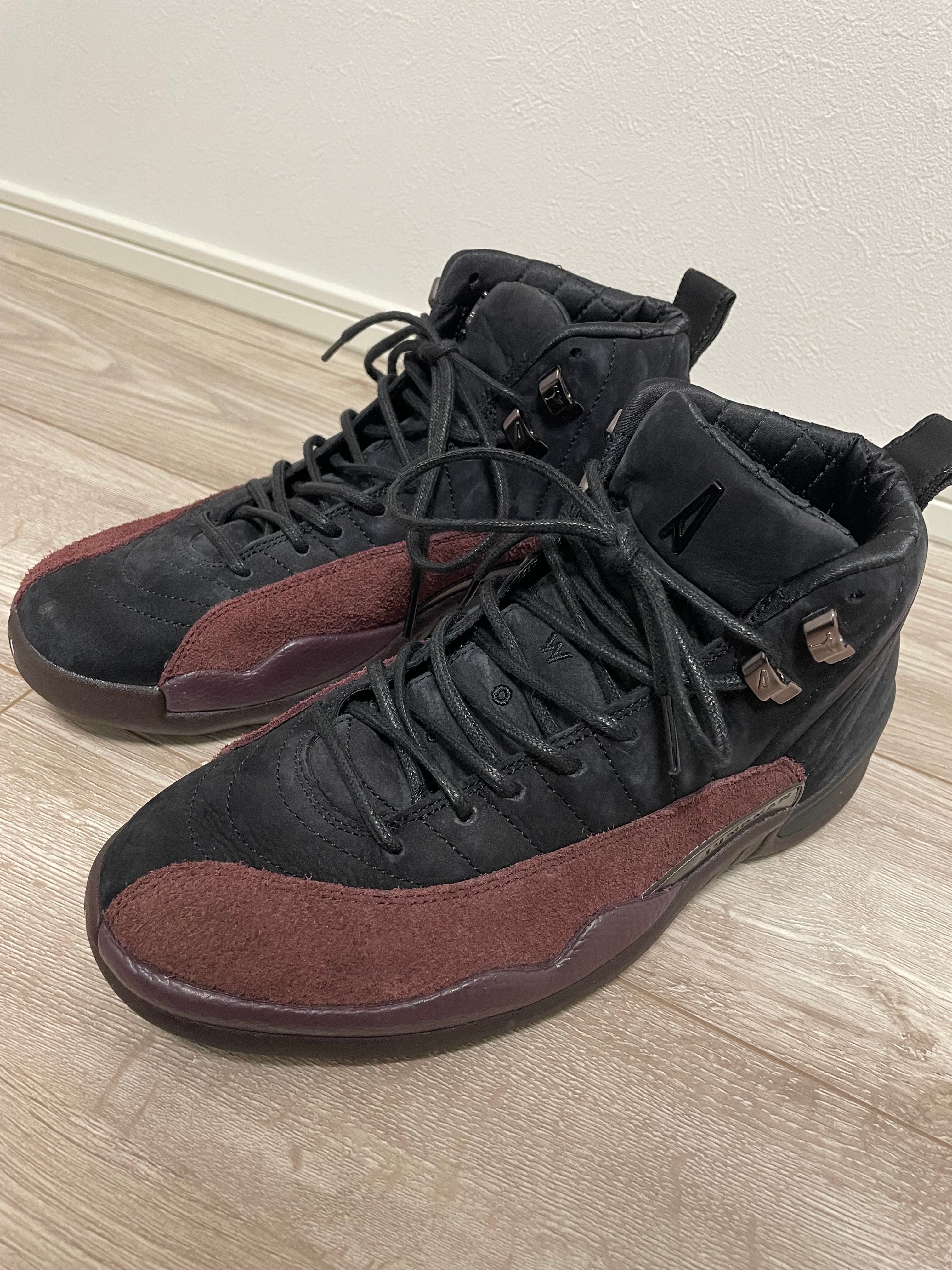 A Ma Maniere × Nike Women's Air Jordan 12 "Black and Burgundy Crush"