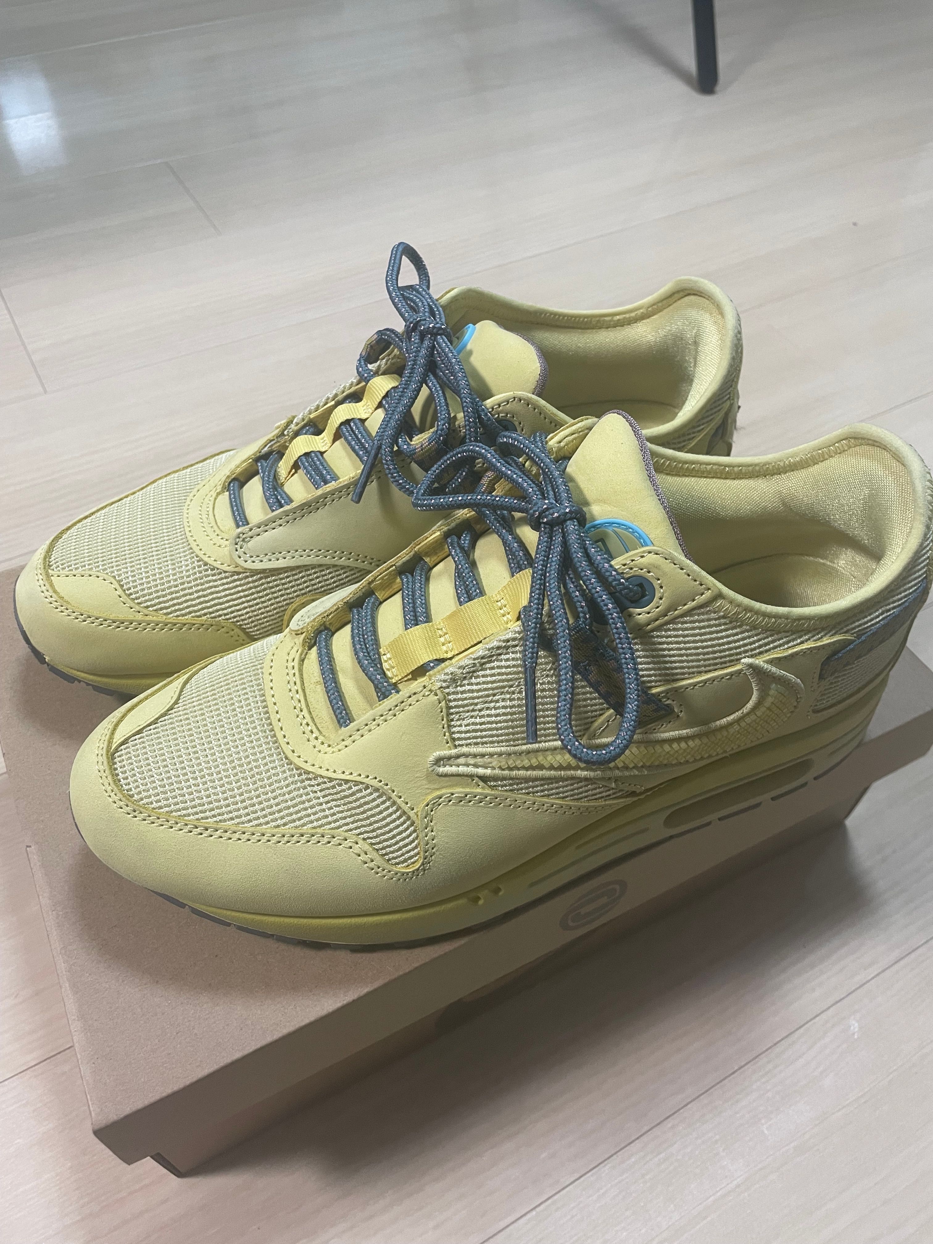 Travis Scott × Nike Air Max 1 "CACT.US Gold"