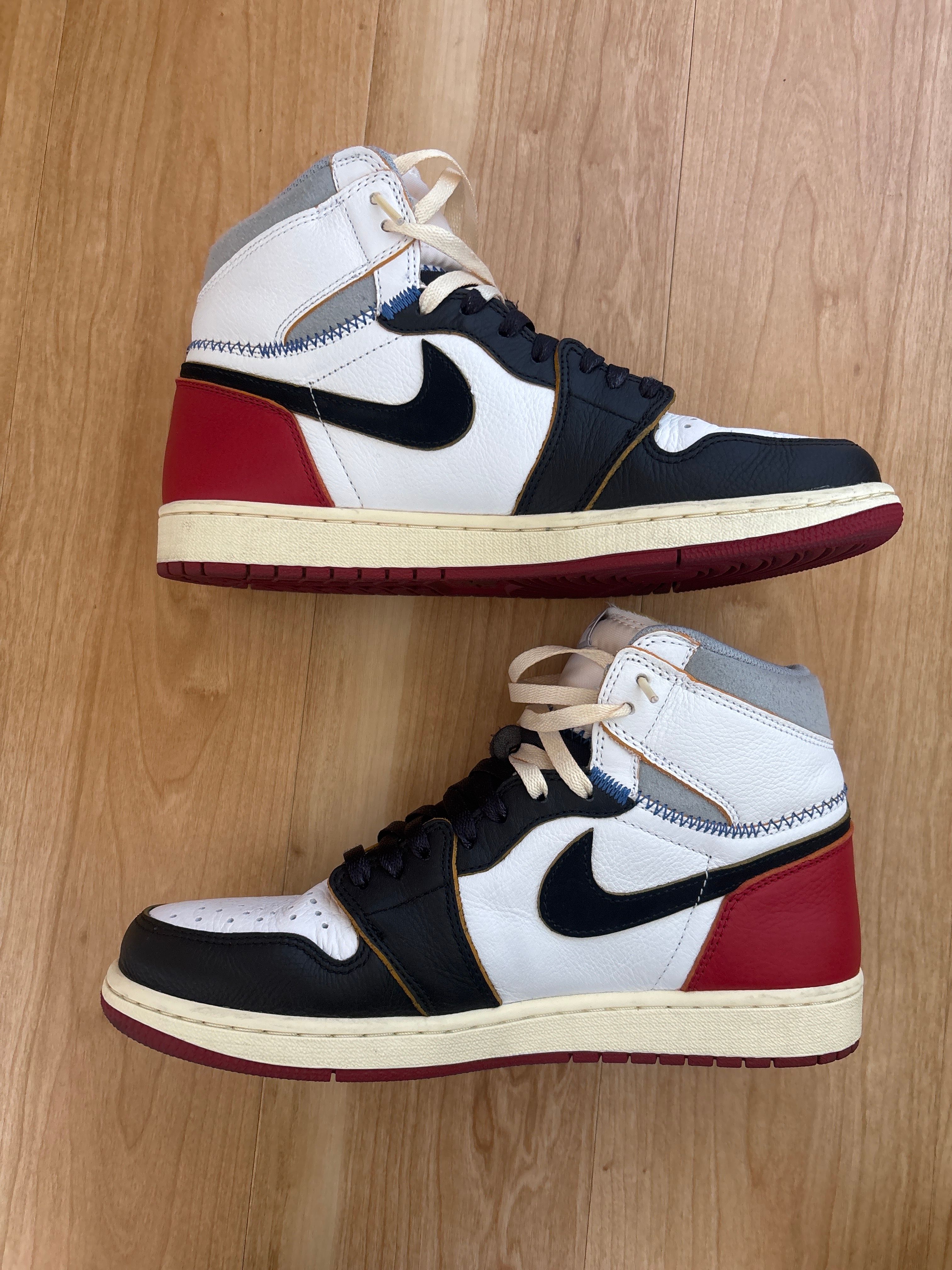 UNION × Nike Air Jordan 1 Retro High OG NRG "Varsity Red/Wolf Grey"