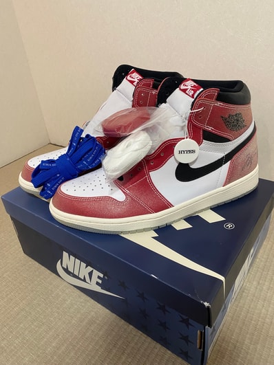 Trophy Room × Nike Air Jordan 1 Retro High "Chicago" (Friends and Family) (Blue Laces)