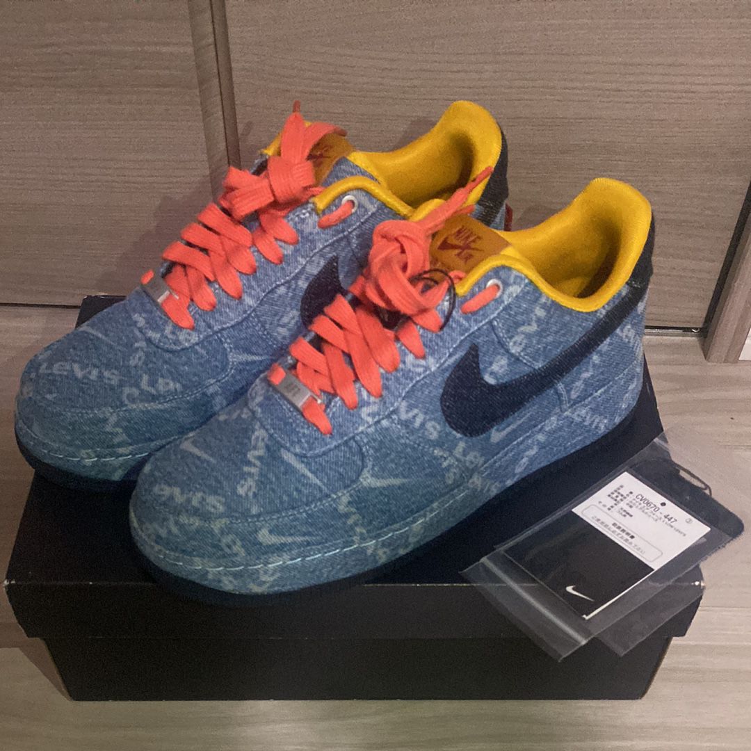 Levi's × Nike Air Force 1 Low "Exclusive Denim"