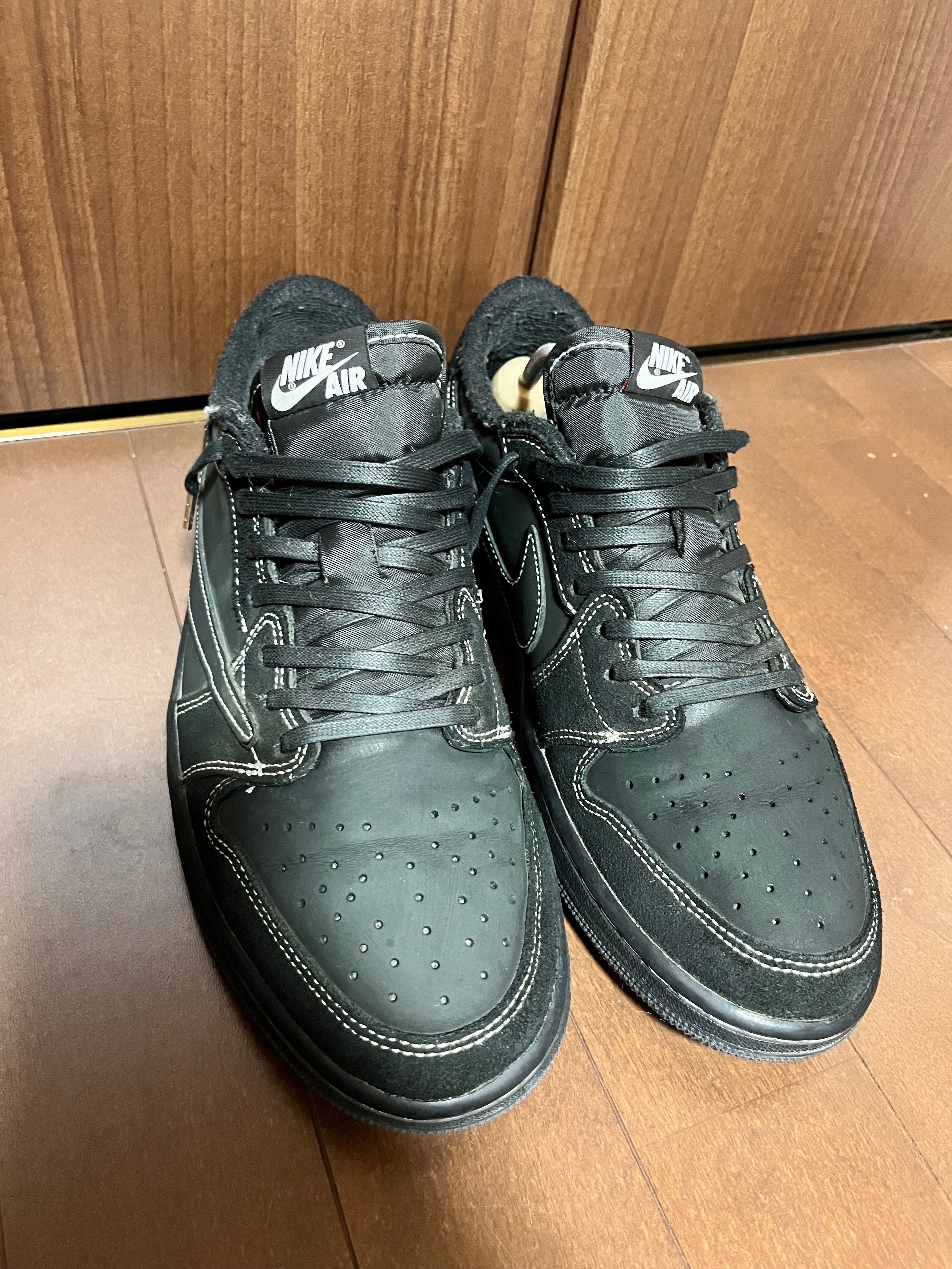 Travis Scott × Nike Air Jordan 1 Low OG SP "Black Phantom"