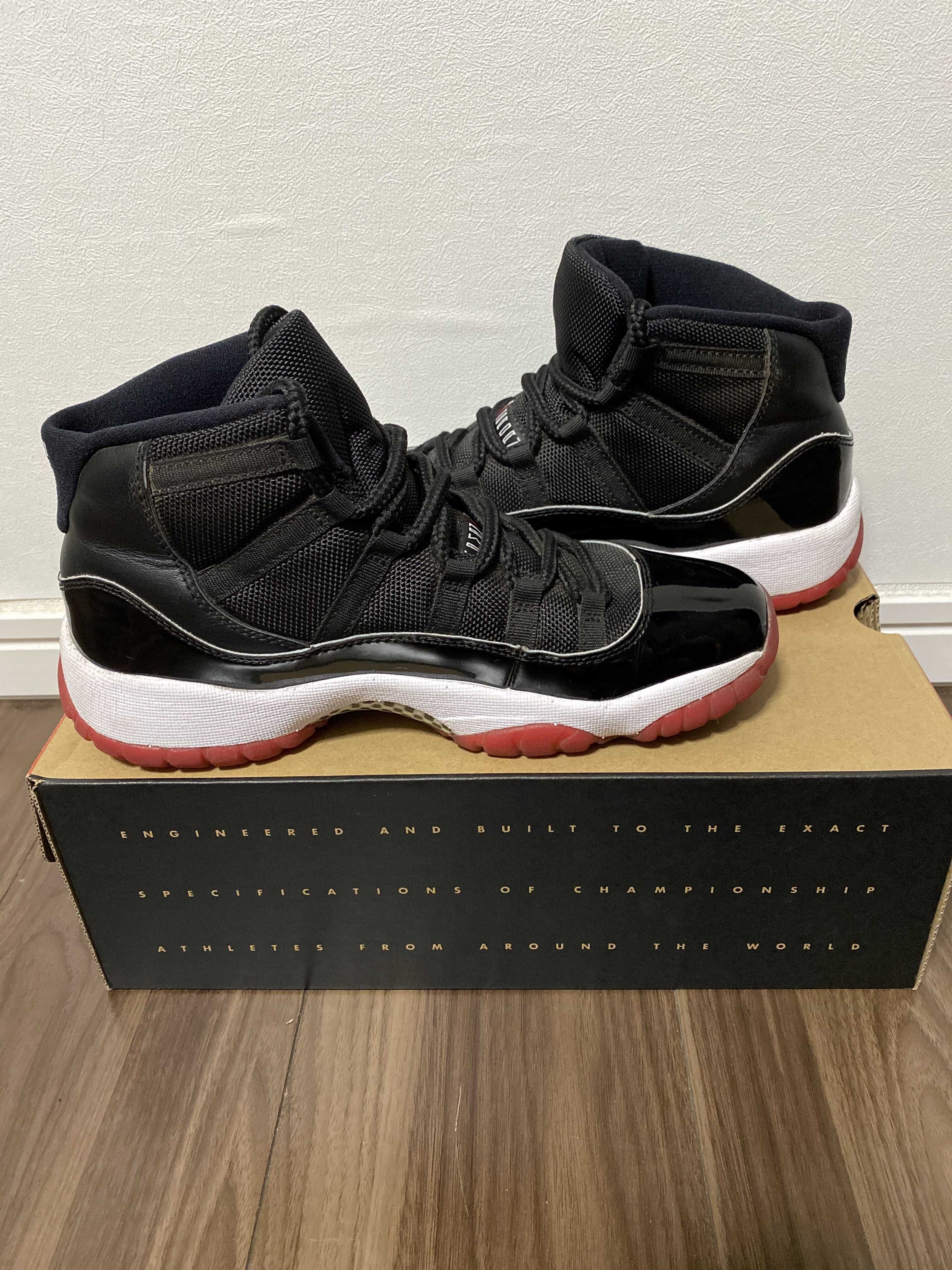 NIKE AIR JORDAN 11 RETRO GS "BRED"
