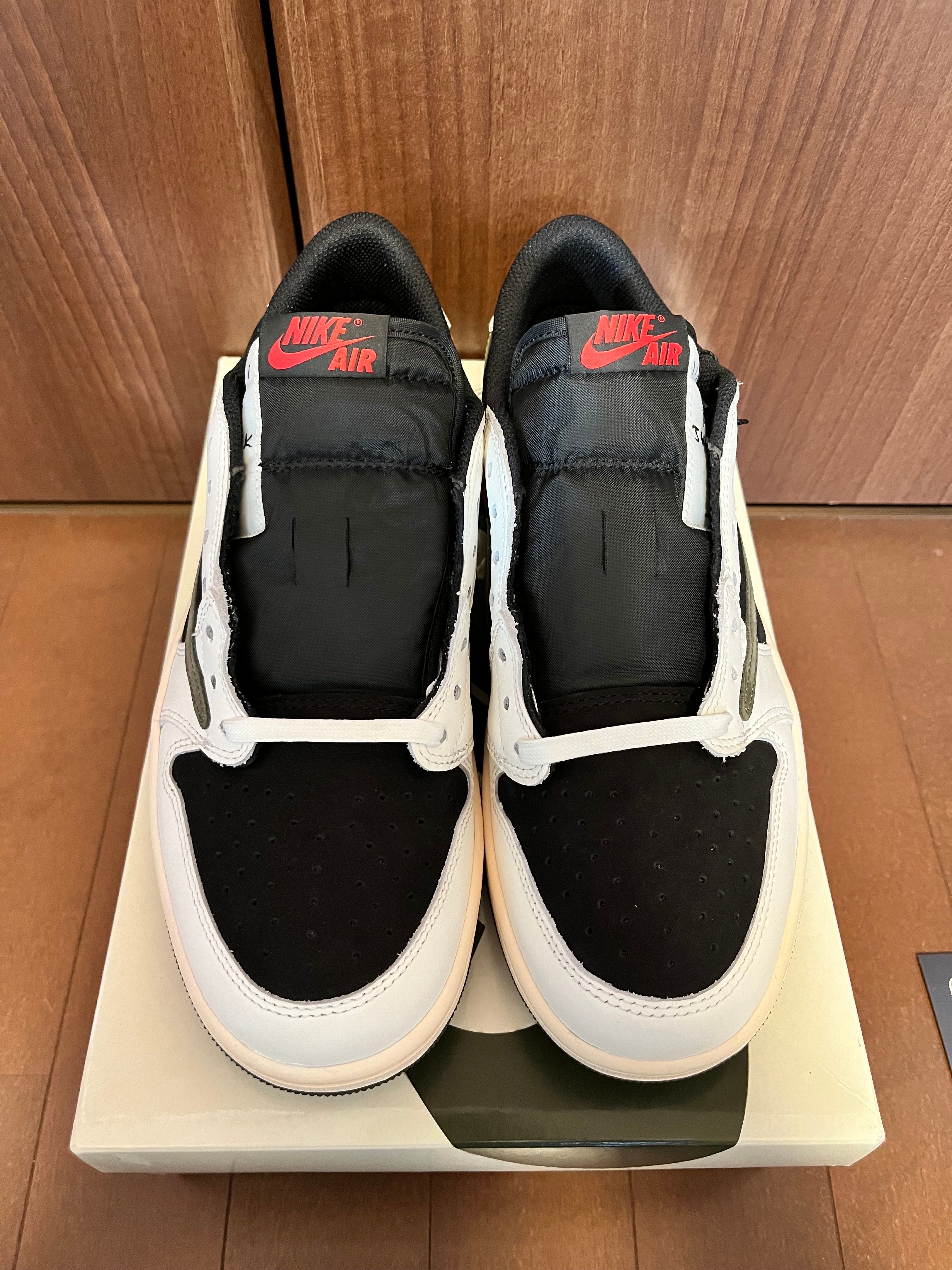 Travis Scott × Nike Women's Air Jordan 1 Low OG "Medium Olive"