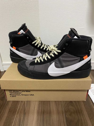 Off-White × Nike Blazer Studio Mid "Grim Reaper"