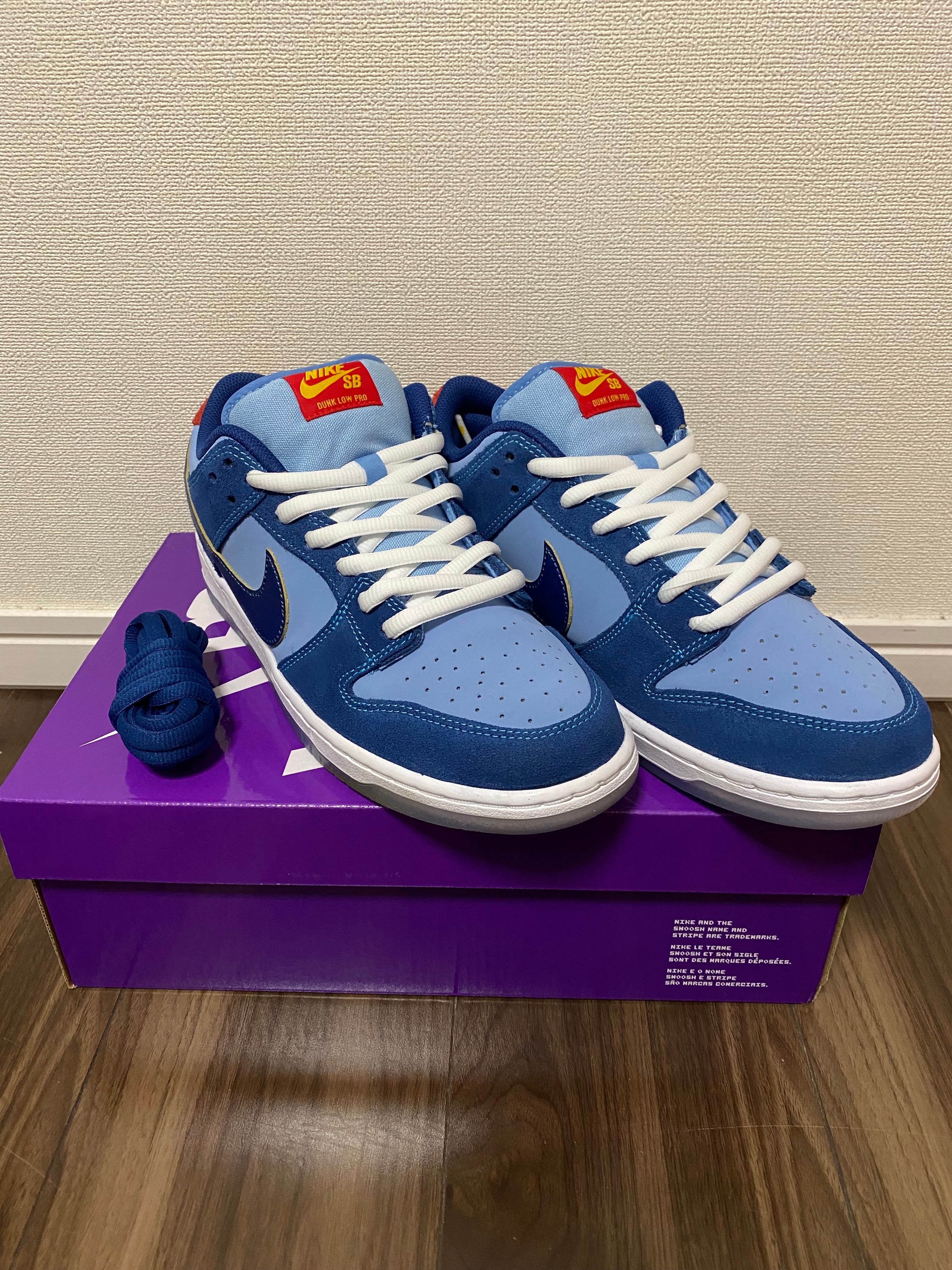 Why So Sad? × Nike SB Dunk Low "Coastal Blue/Speed Yellow-University Red"