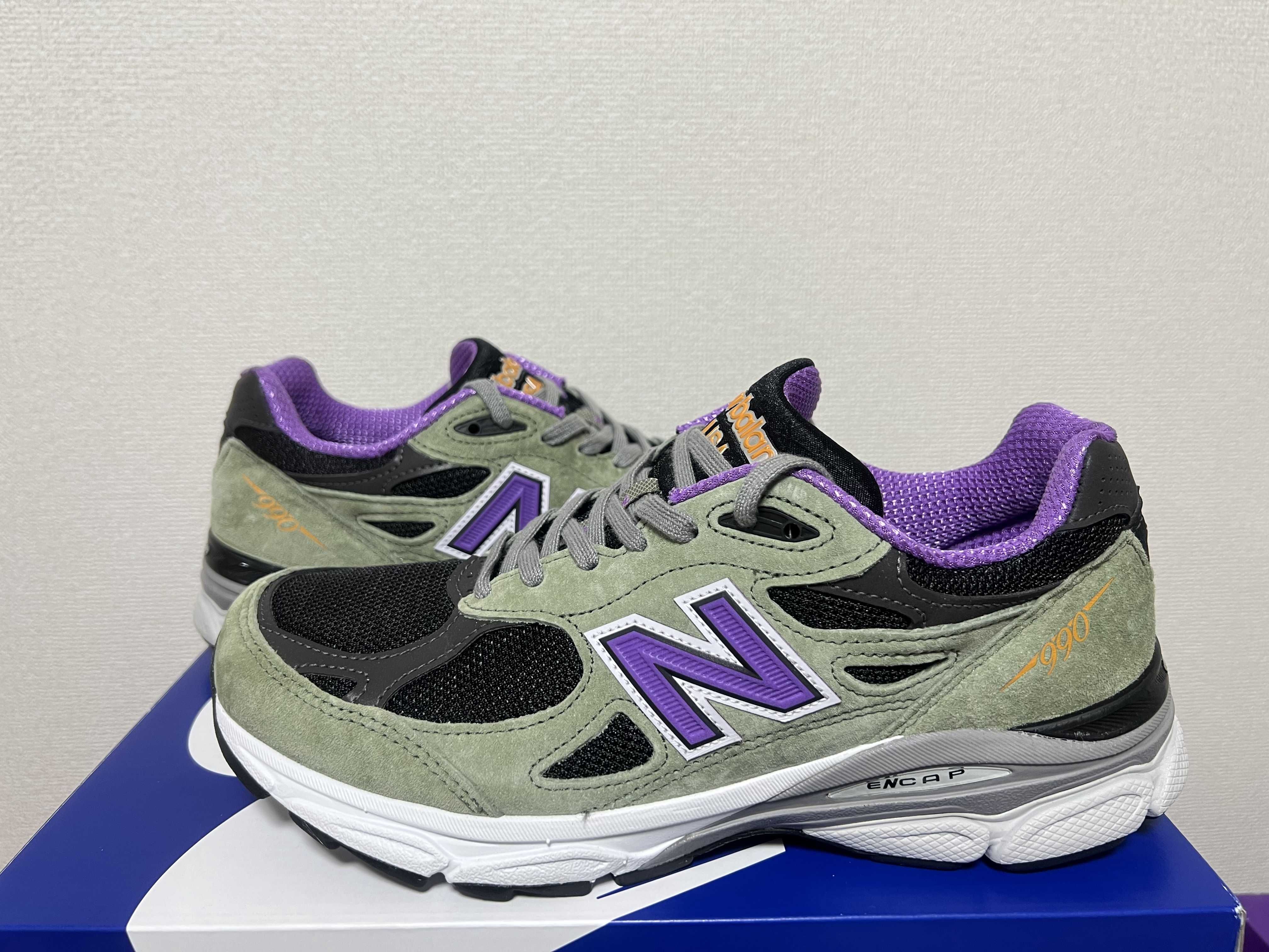 New Balance 990V3 "Green/Purple"