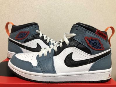 FACETASM × Nike Air Jordan 1 Mid "White/Navy"
