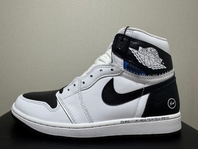 fragment design × UNION × Nike Air Jordan 1 Retro High OG "Black/White"