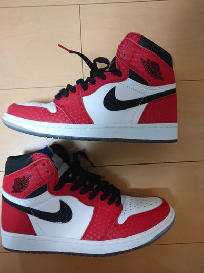 Spiderman × Nike Air Jordan 1 Origin Story "Gym Red/White/Photo Blue/Black"