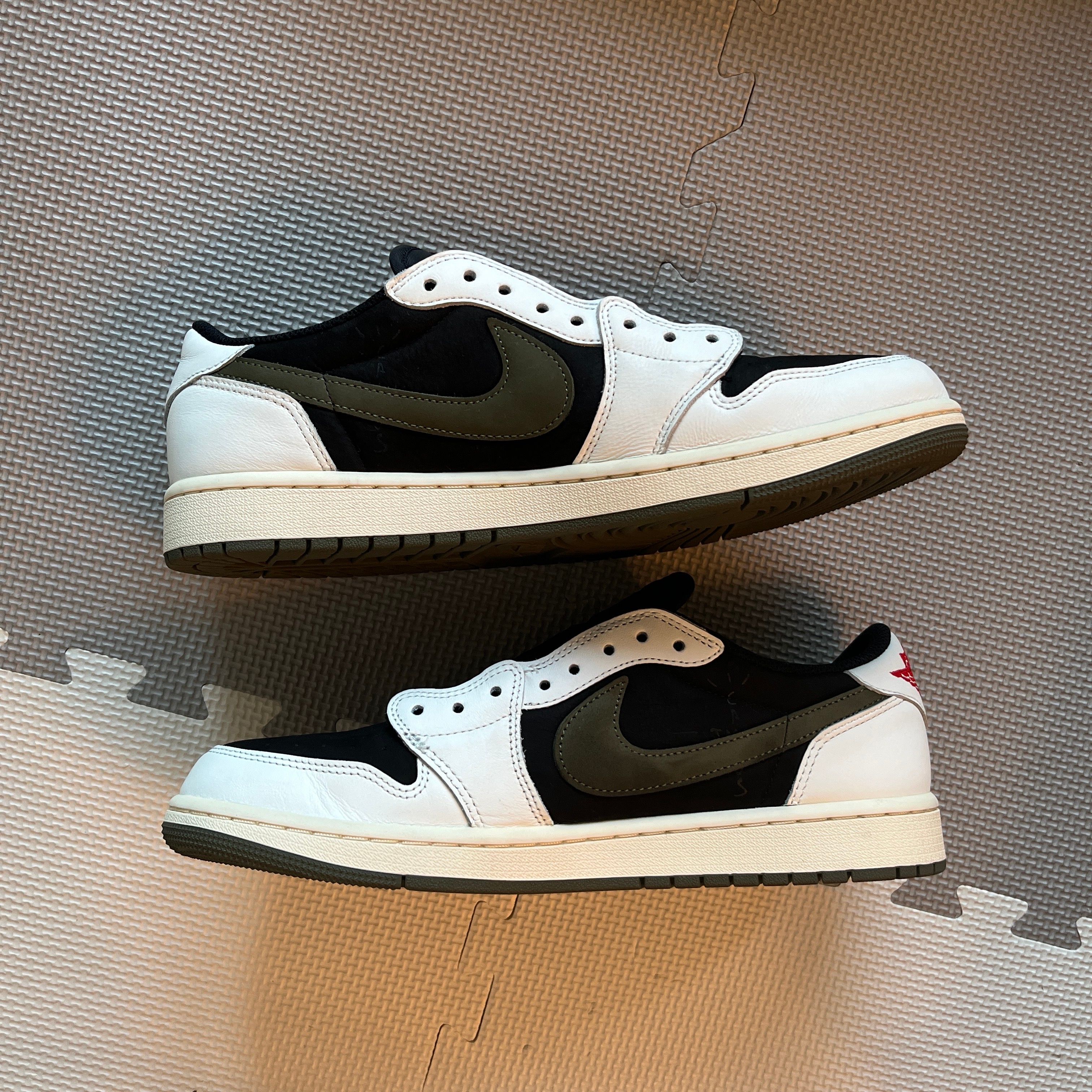 Travis Scott × Nike Women's Air Jordan 1 Low OG "Medium Olive"
