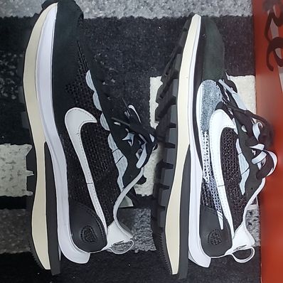 sacai × Nike Vapor Waffle "Black and White"