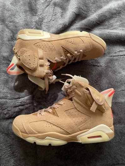 Travis Scott × Nike Air Jordan 6 "British Khaki"