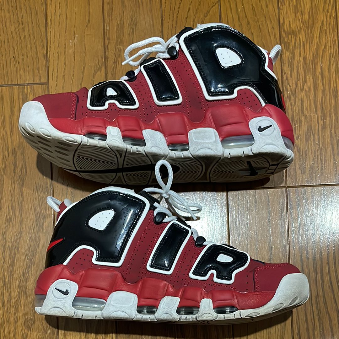 Nike Air More Uptempo ’96 "Black and Varsity Red" (2021)