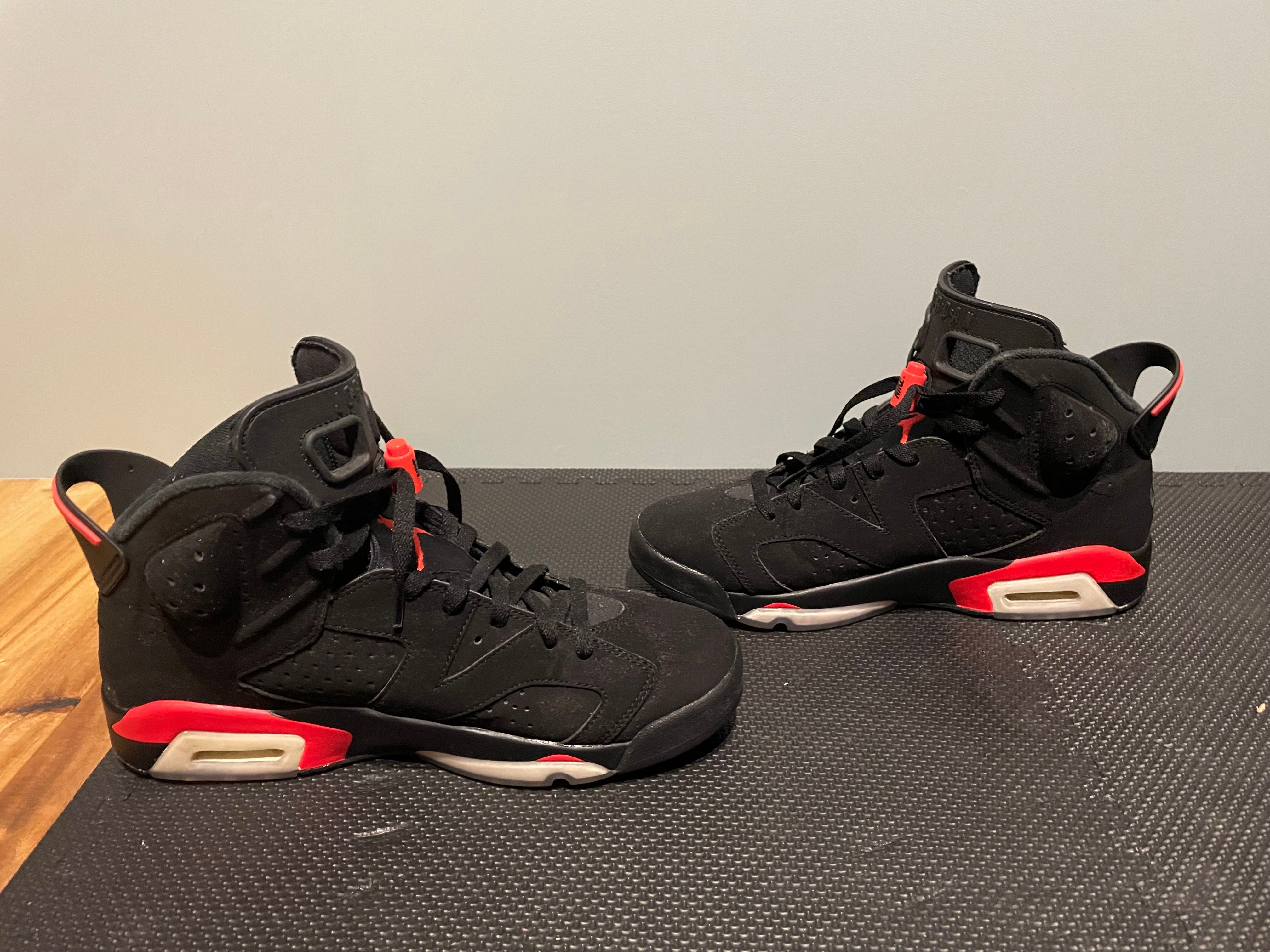 Nike Air Jordan 6 Retro OG "Black/Infrared"