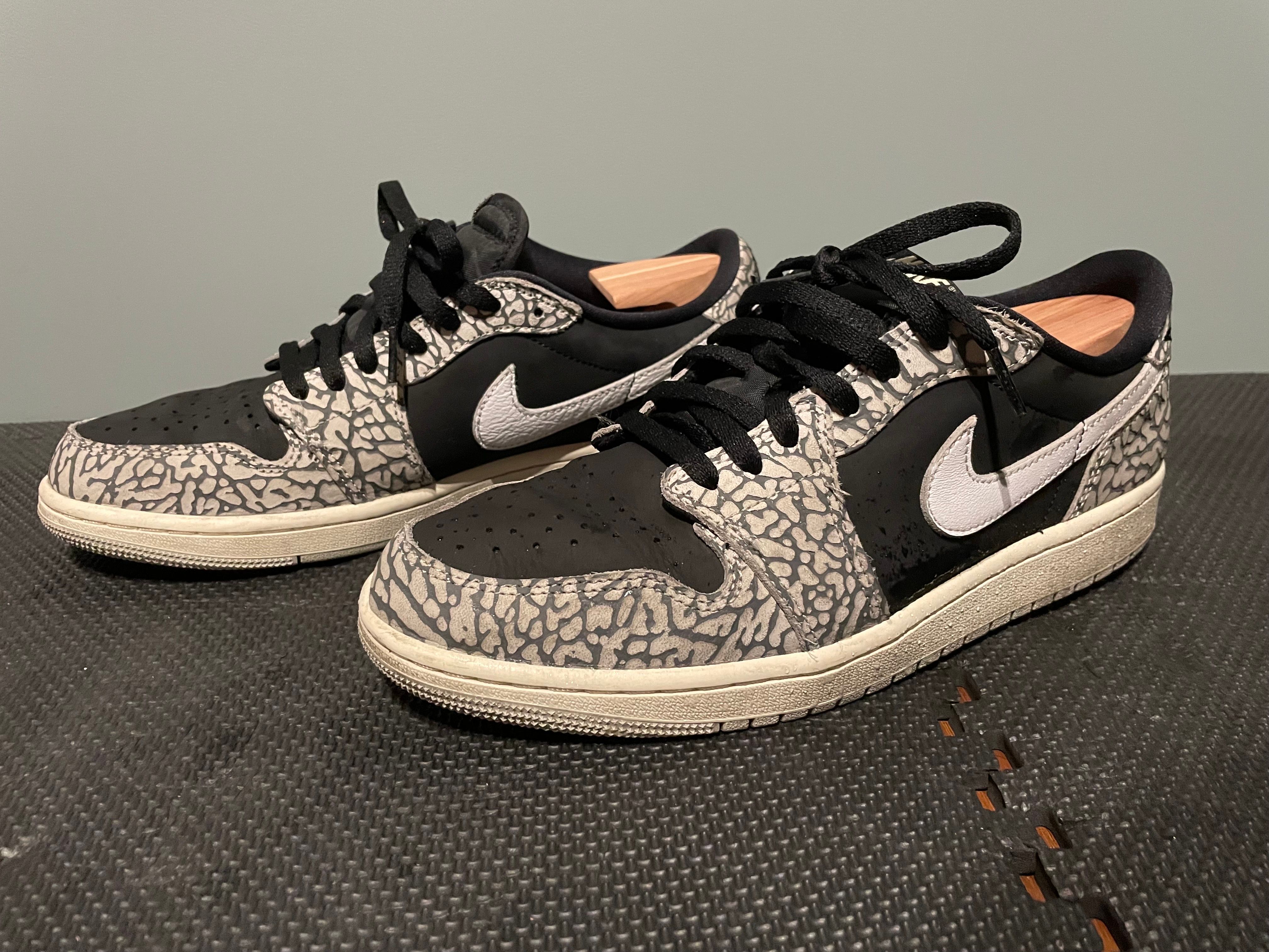 Nike Air Jordan 1 Retro Low OG "Black Cement"