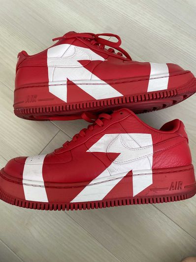 Nike Women's Air Force 1 Up Step Lux "University Red"