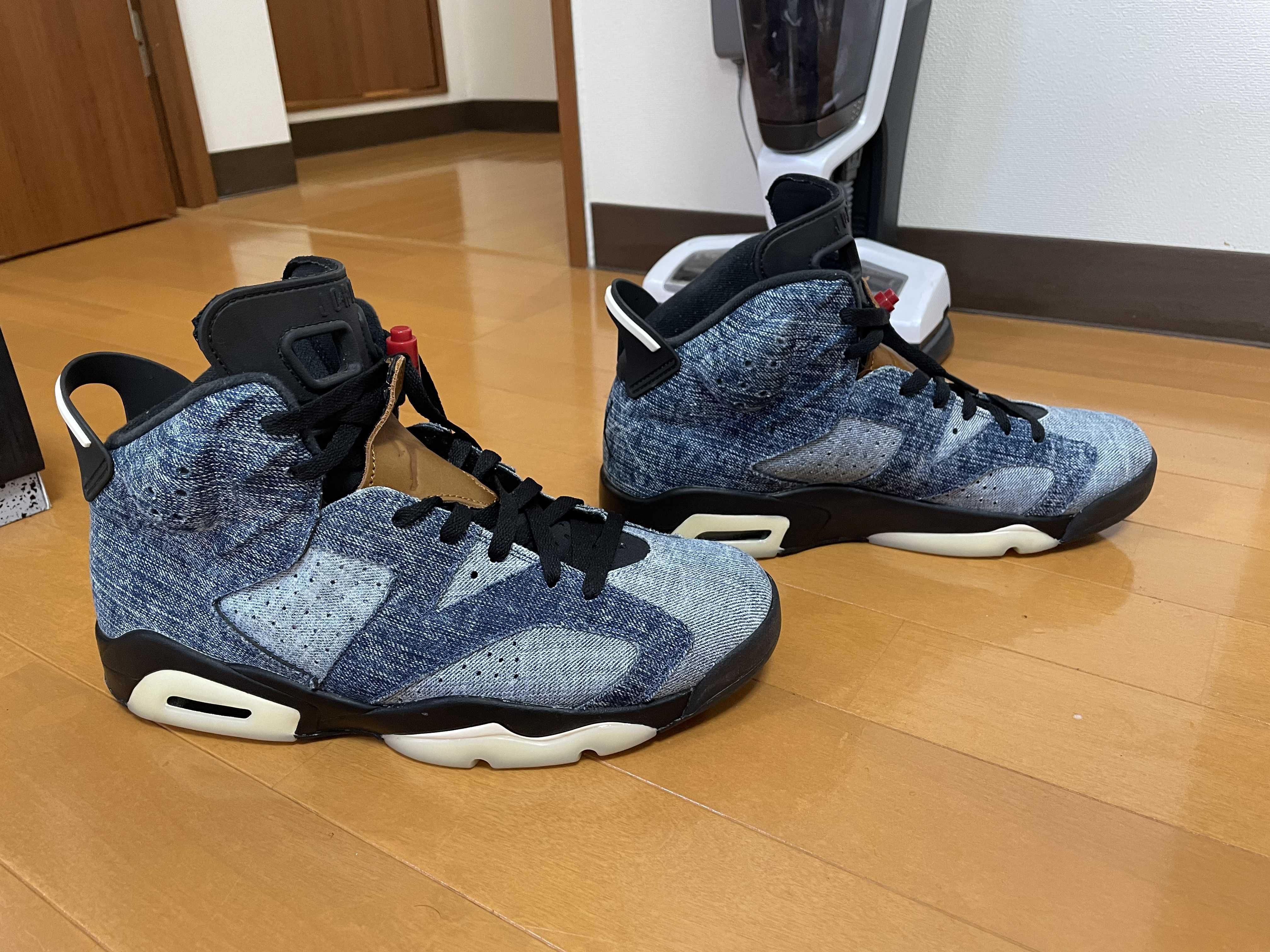NIKE AIR JORDAN 6 "WASHED DENIM"
