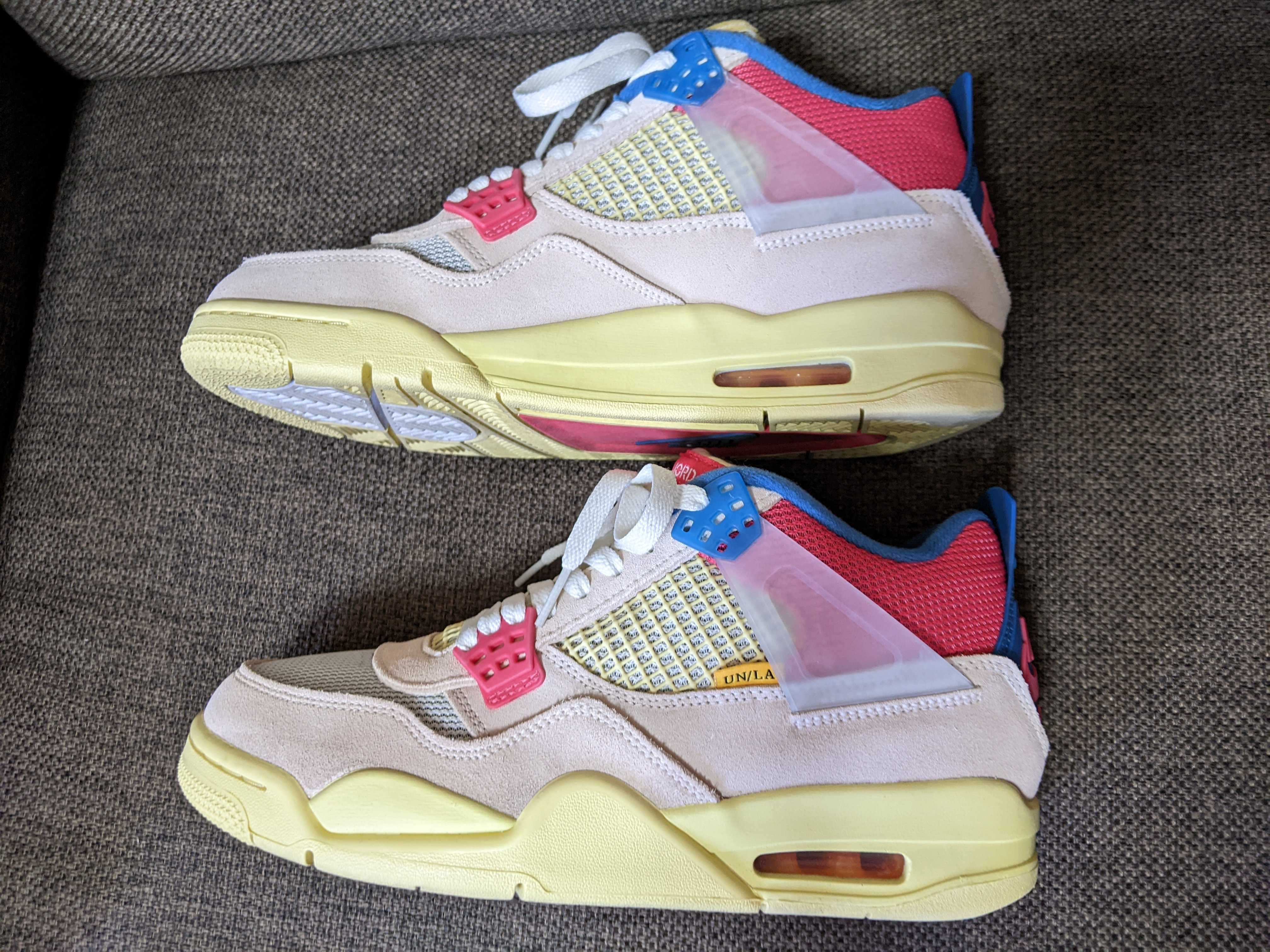UNION × Nike Air Jordan 4 SP "Guava Ice/Light Fusion Red"