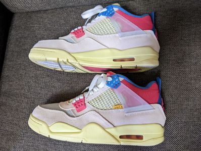 UNION × Nike Air Jordan 4 SP "Guava Ice/Light Fusion Red"