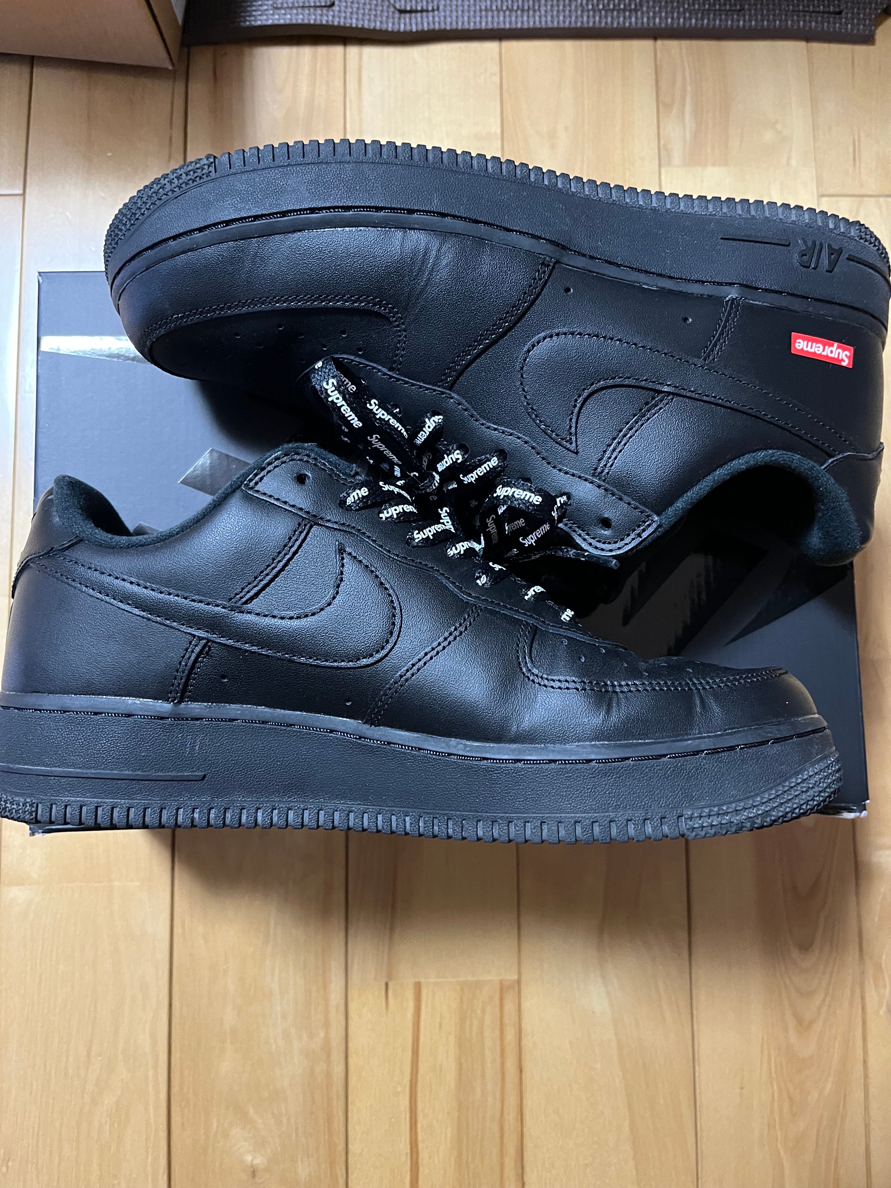 Supreme × Nike Air Force 1 Low "Black"