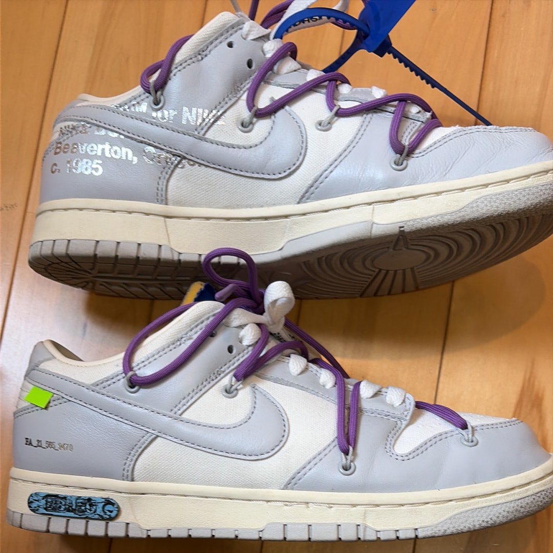 Off-White × Nike Dunk Low 1 of 50 "Lot.48" 