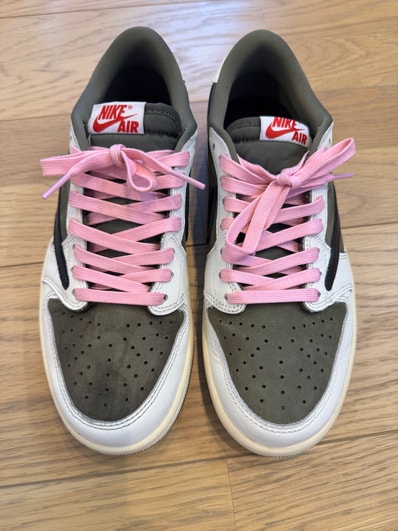 Travis Scott × Nike Air Jordan 1 Low OG SP "Reverse Olive"