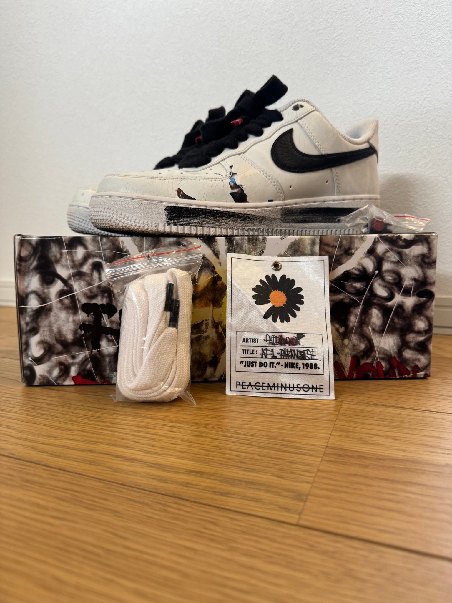 PEACEMINUSONE × Nike Air Force 1 Low "Para-noise/White/Black" / G-DRAGON