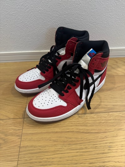 Spiderman × Nike Air Jordan 1 Origin Story "Gym Red/White/Photo Blue/Black"