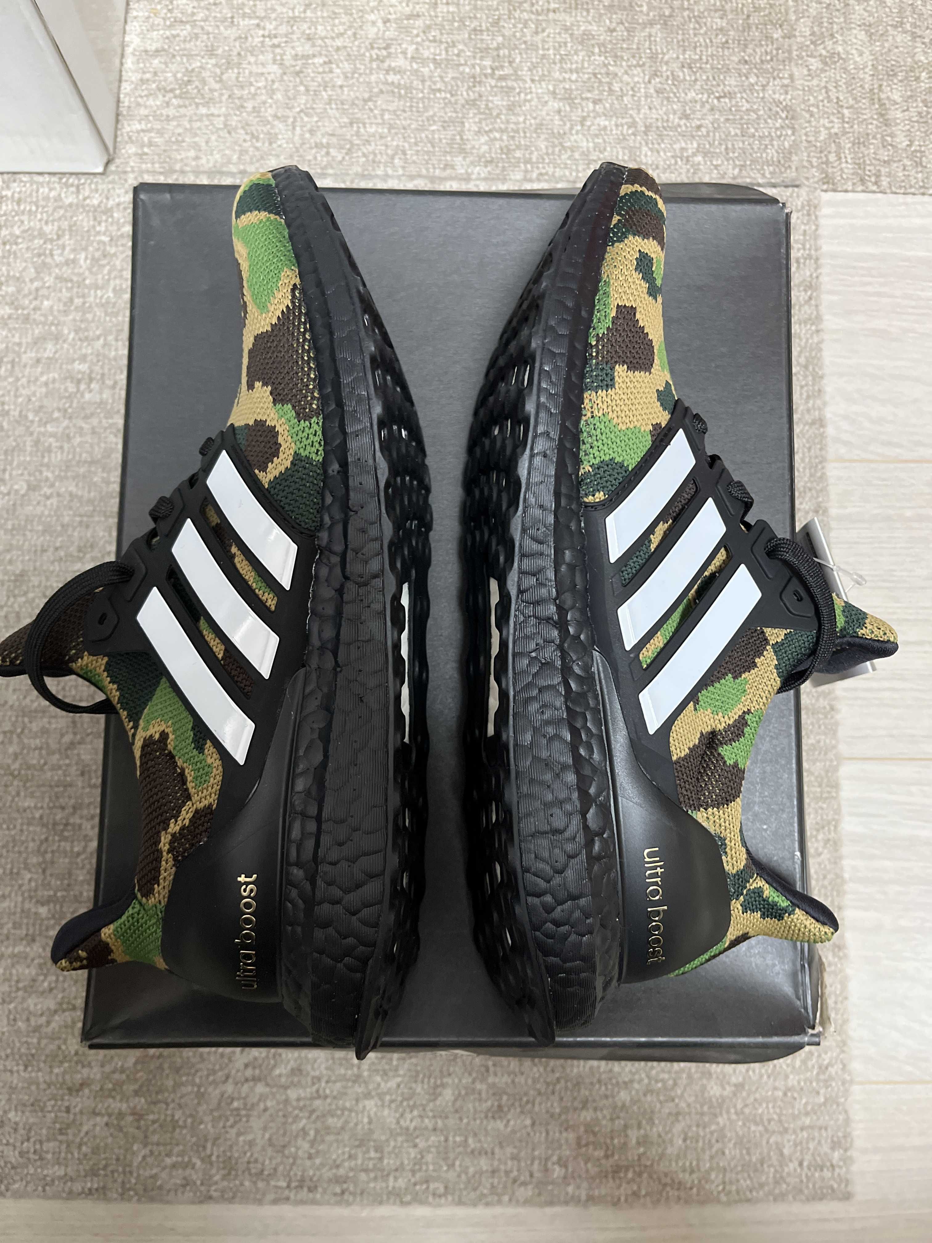 A BATHING APE × adidas Ultra Boost "Green"