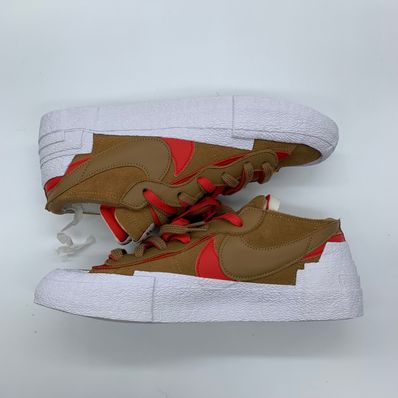 SACAI × NIKE BLAZER LOW "BRITISH TAN"