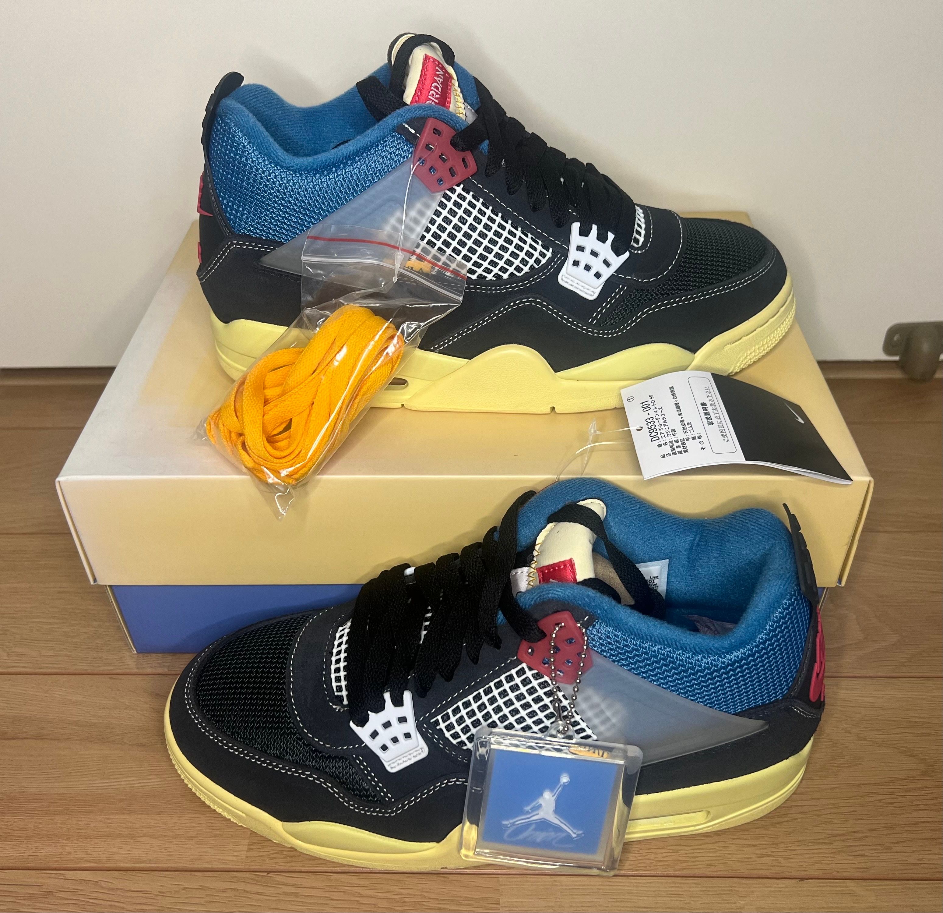 UNION × NIKE AIR JORDAN 4 "OFF NOIR"