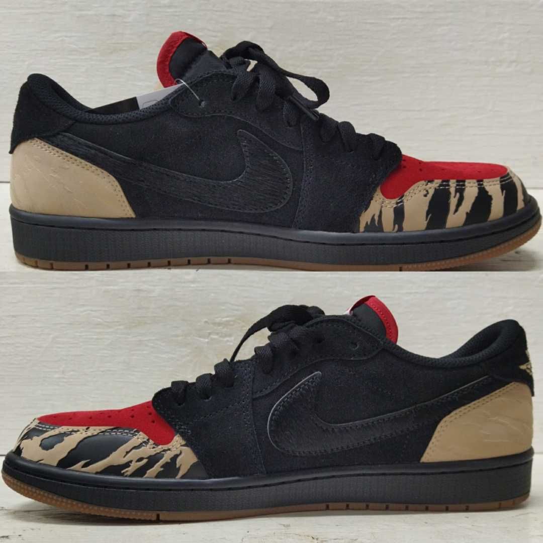 Sole Fly × Nike Air Jordan 1 Low "Black and Sport Red"