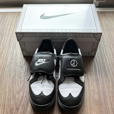 PEACEMINUSONE × Nike Kwondo 1 "Black and White" / G-DRAGON