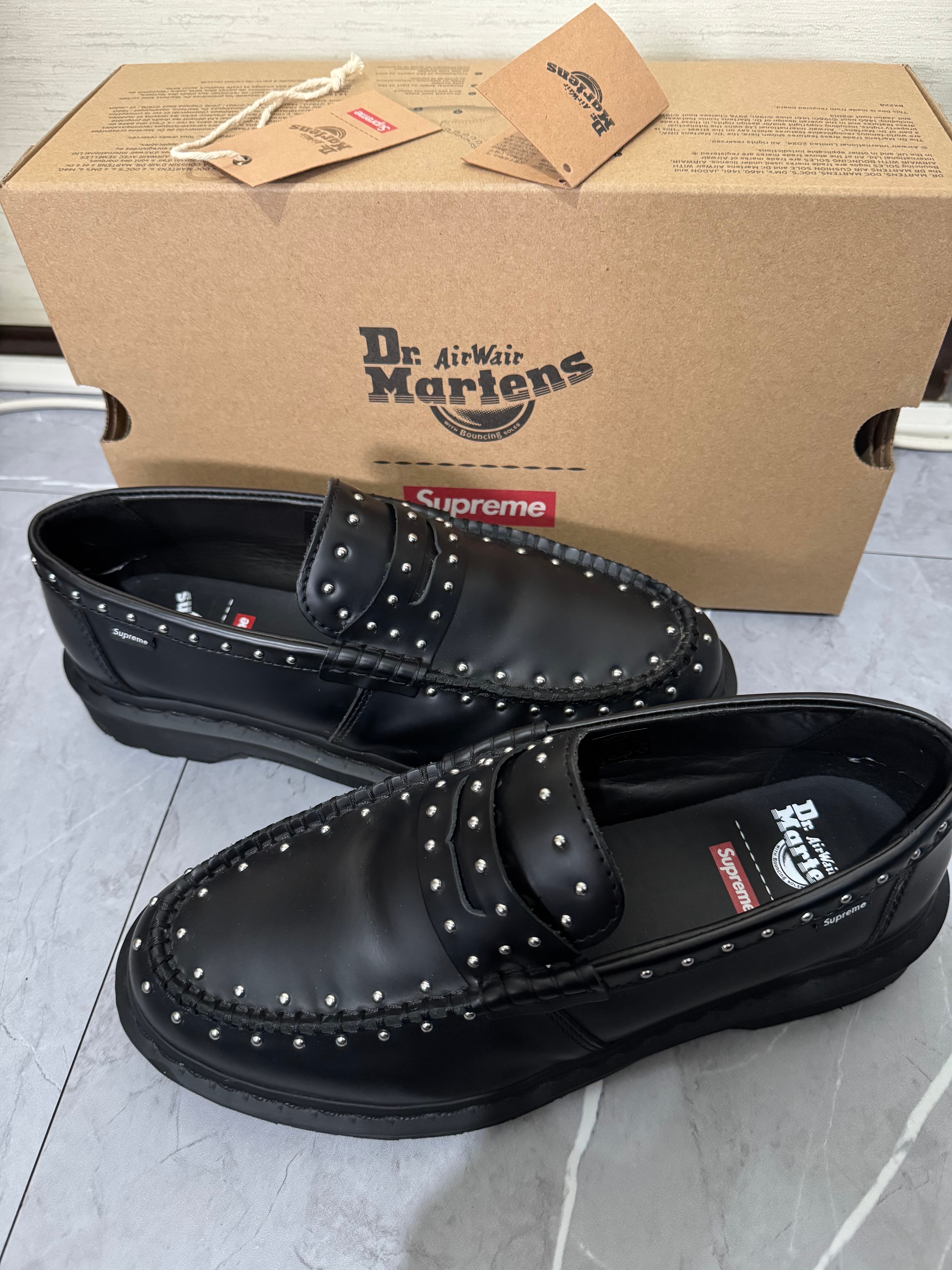 Supreme × Dr.Martens Studded Penton Loafer "Black" 25SS Week 13