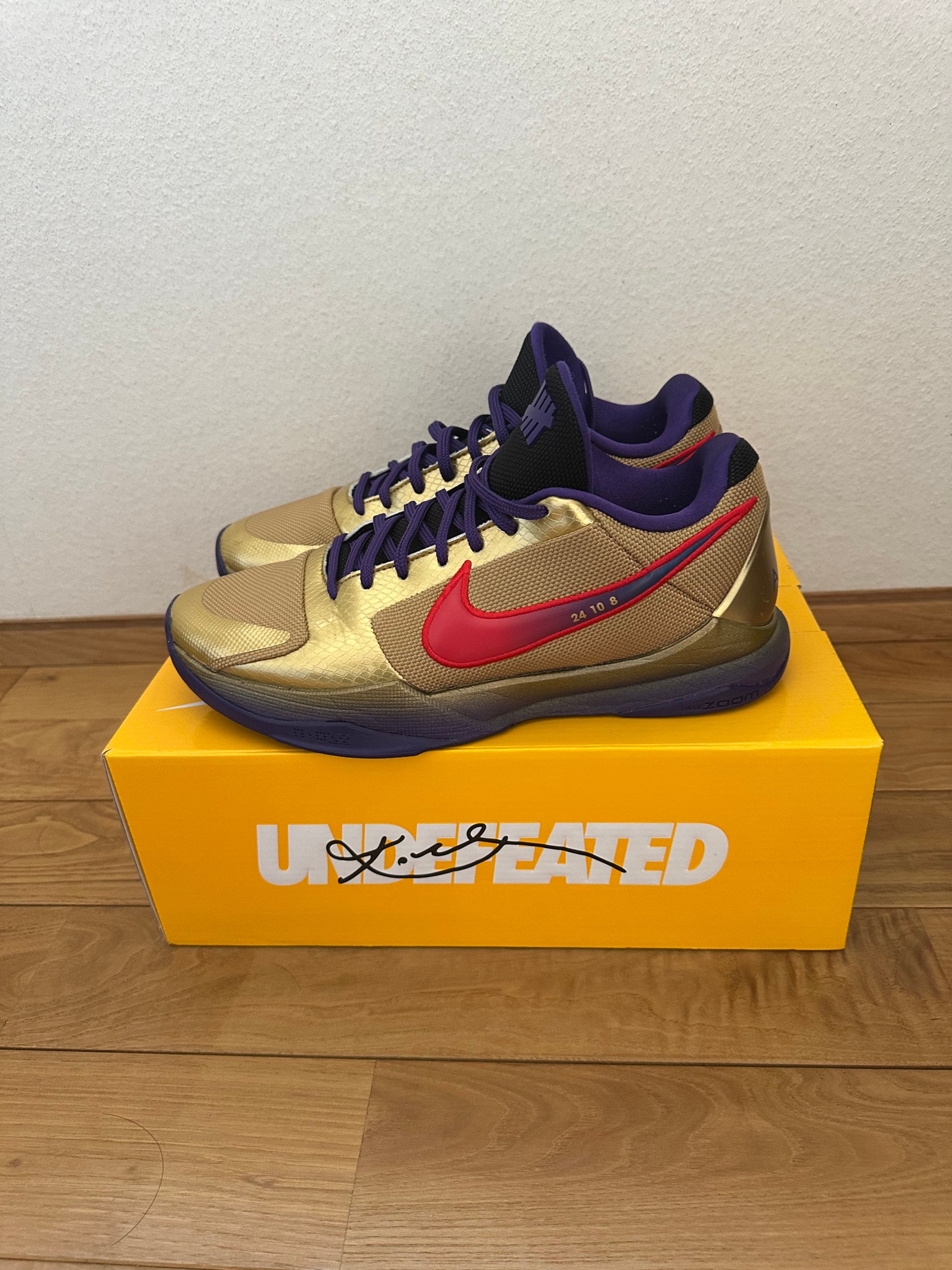 UNDEFEATED × Nike Kobe 5 Protro "Hall Of Fame"